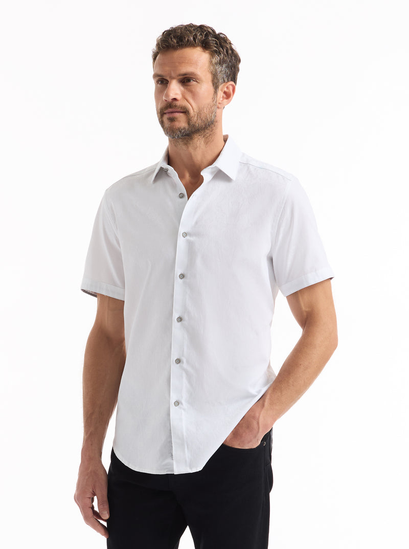 HIGHLAND SHORT SLEEVE BUTTON DOWN SHIRT