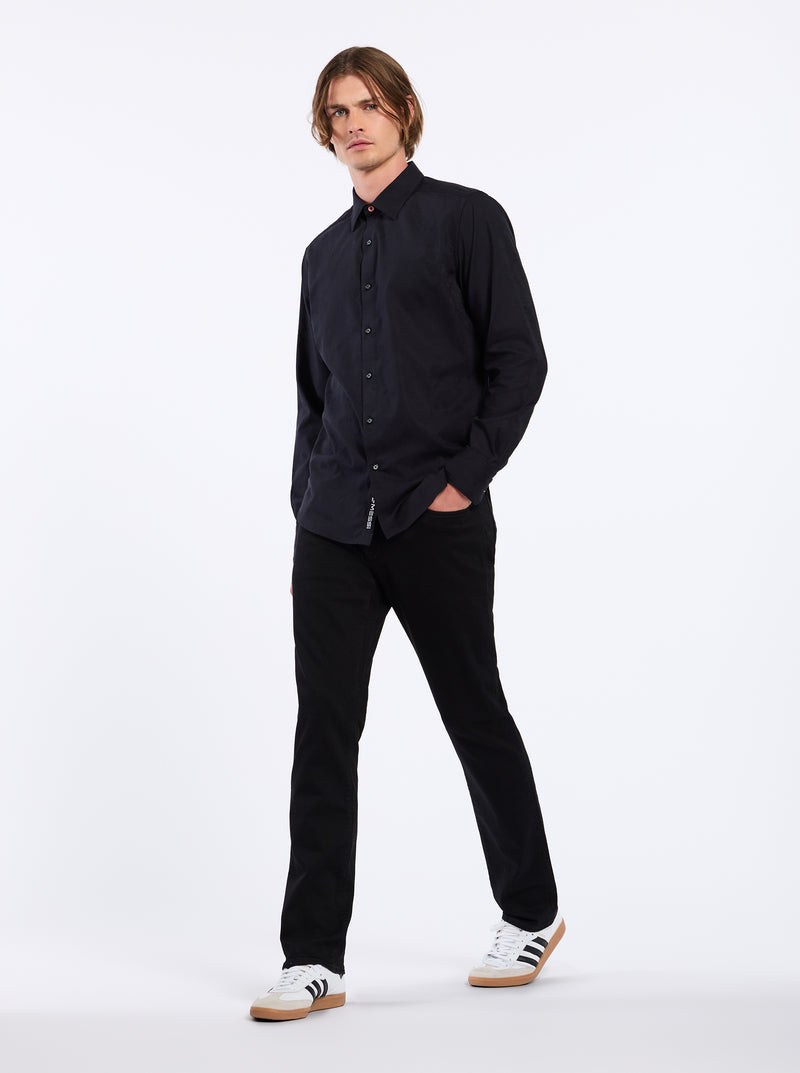 MESSI LONG SLEEVE BUTTON DOWN SHIRT
