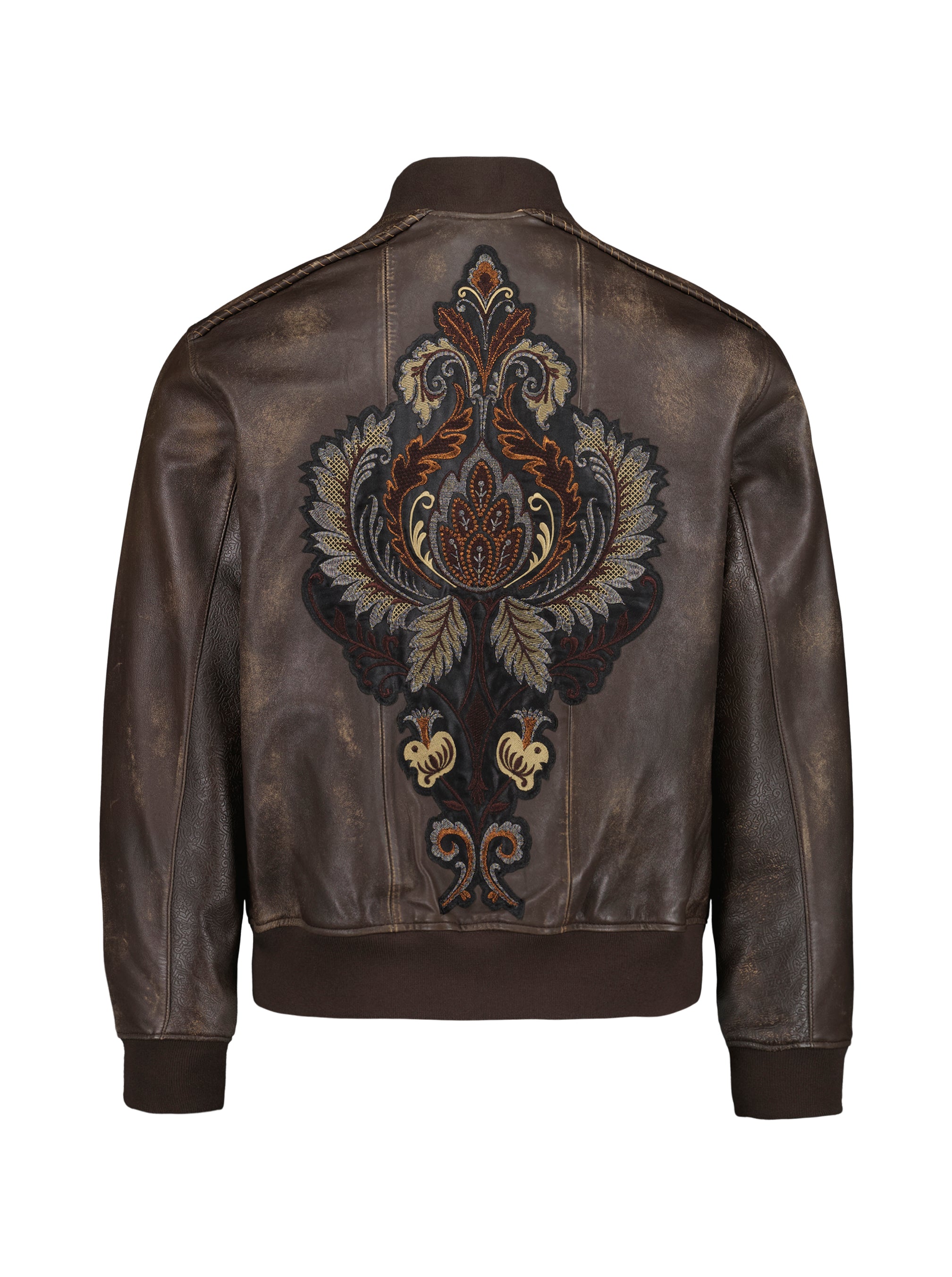 LIMITED EDITION GILDED OUTLAW LEATHER JACKET