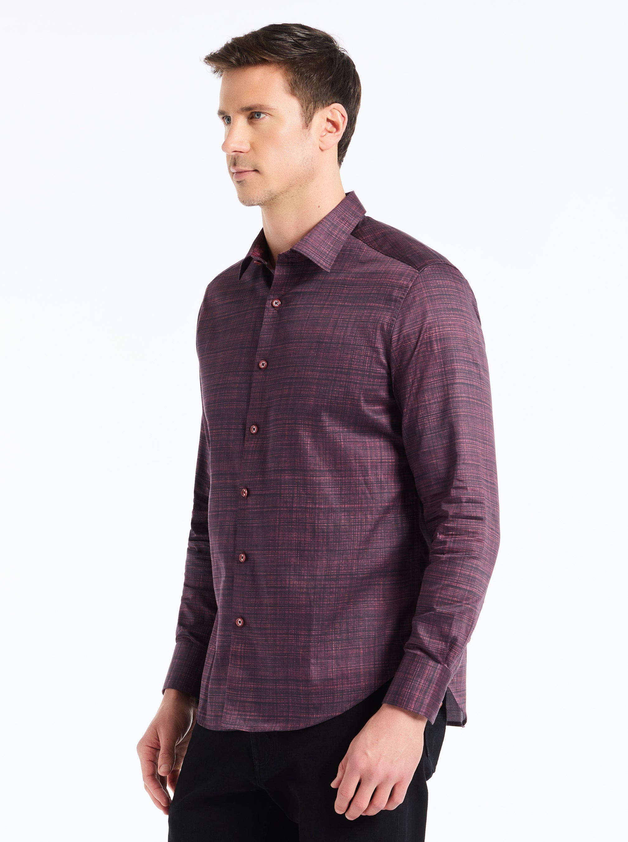 ROTH LONG SLEEVE BUTTON DOWN SHIRT