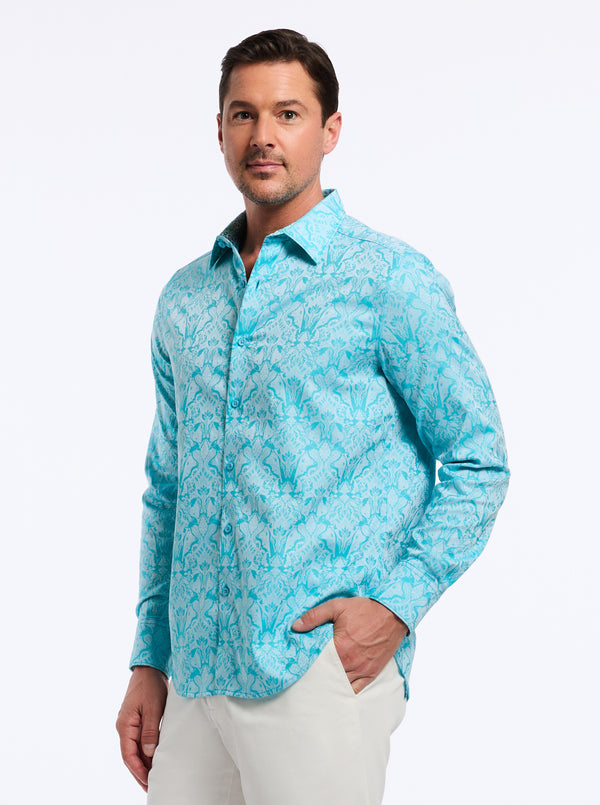 HIGHLAND LONG SLEEVE BUTTON DOWN SHIRT