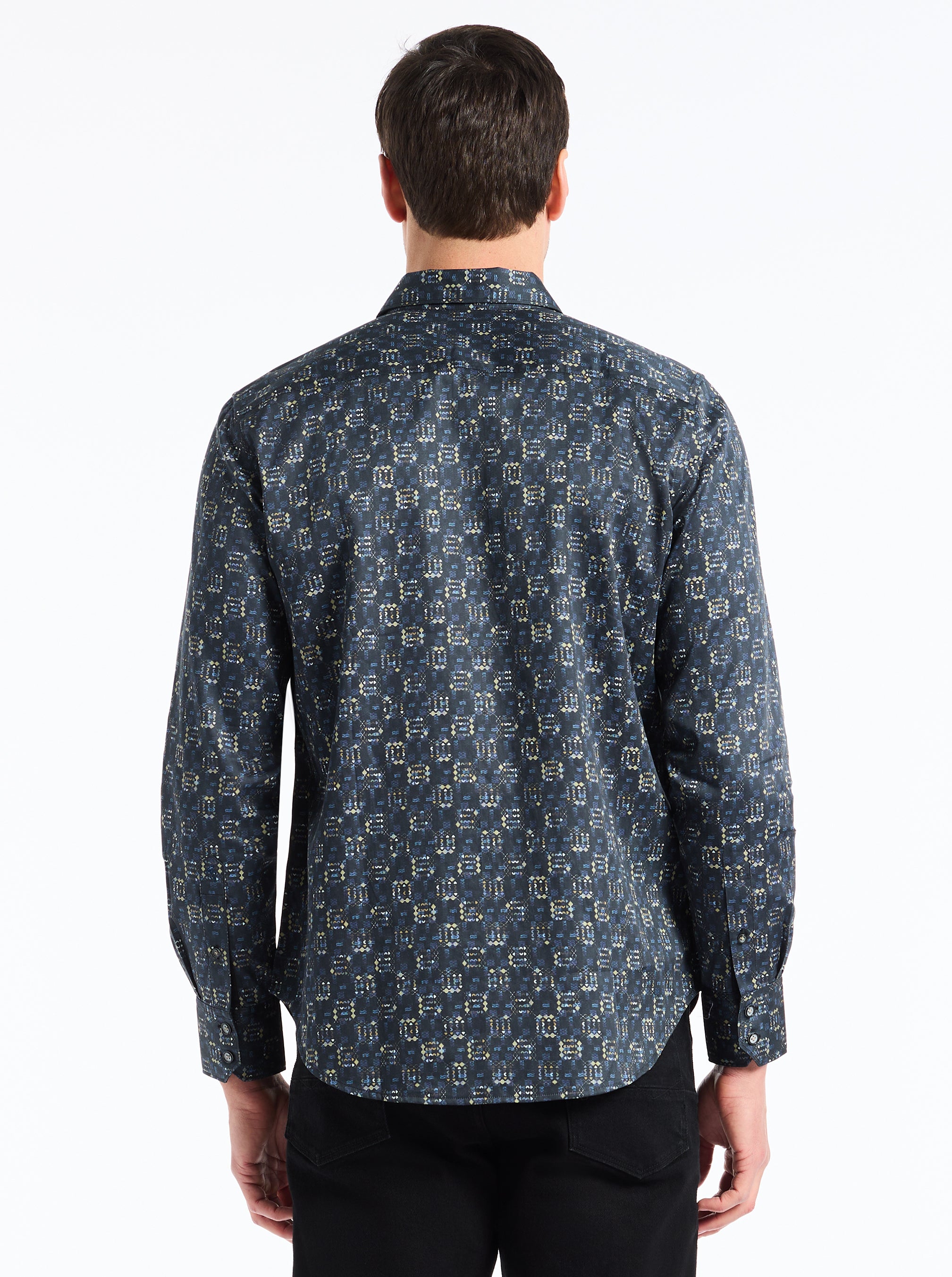 DECKARD LONG SLEEVE BUTTON DOWN SHIRT