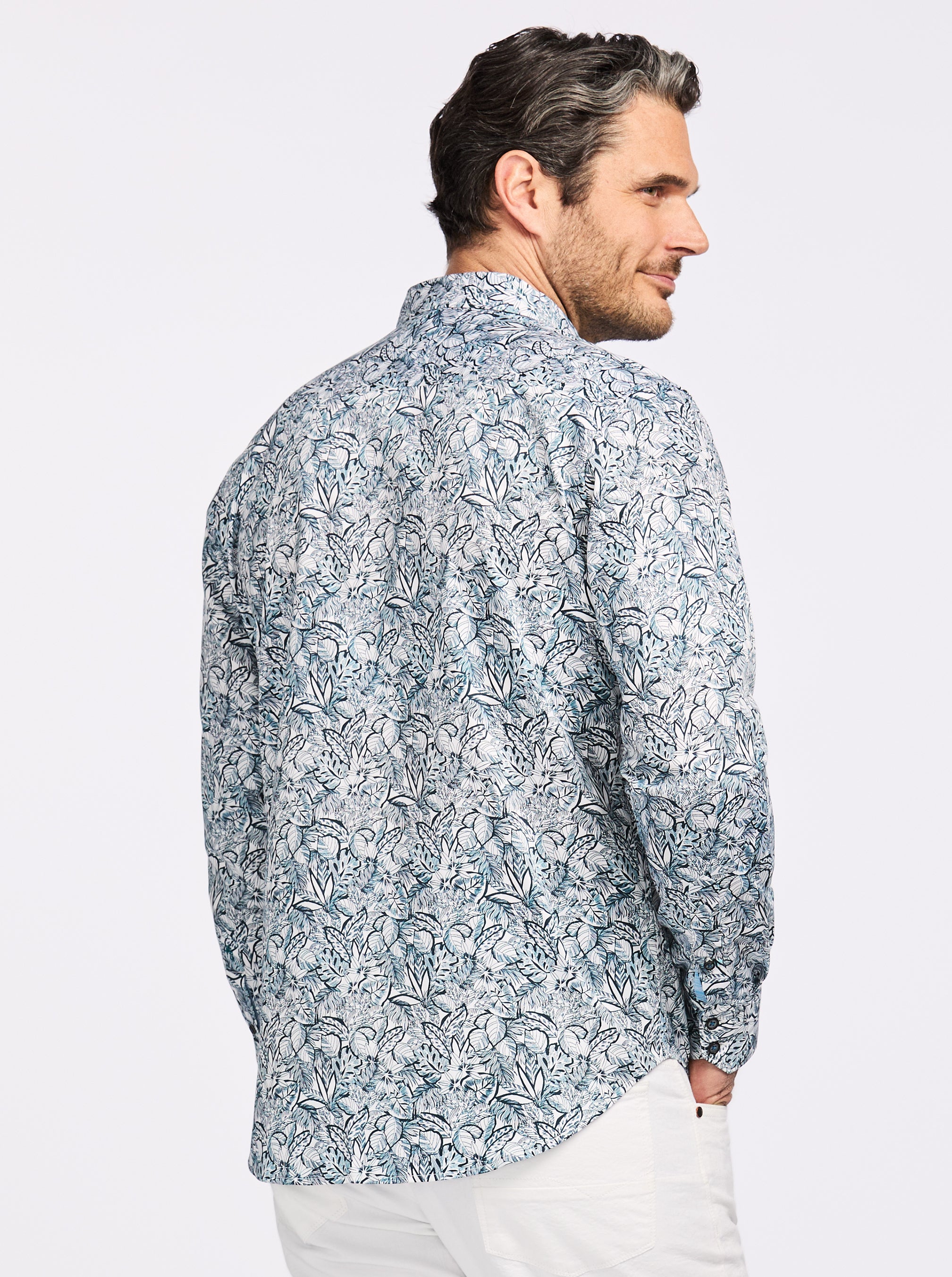 JARVIS LONG SLEEVE BUTTON DOWN SHIRT