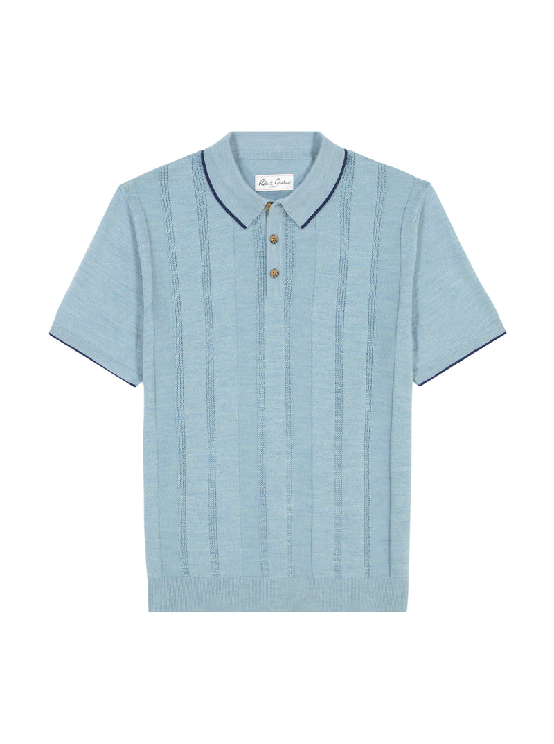 EDVAN SHORT SLEEVE SWEATER POLO