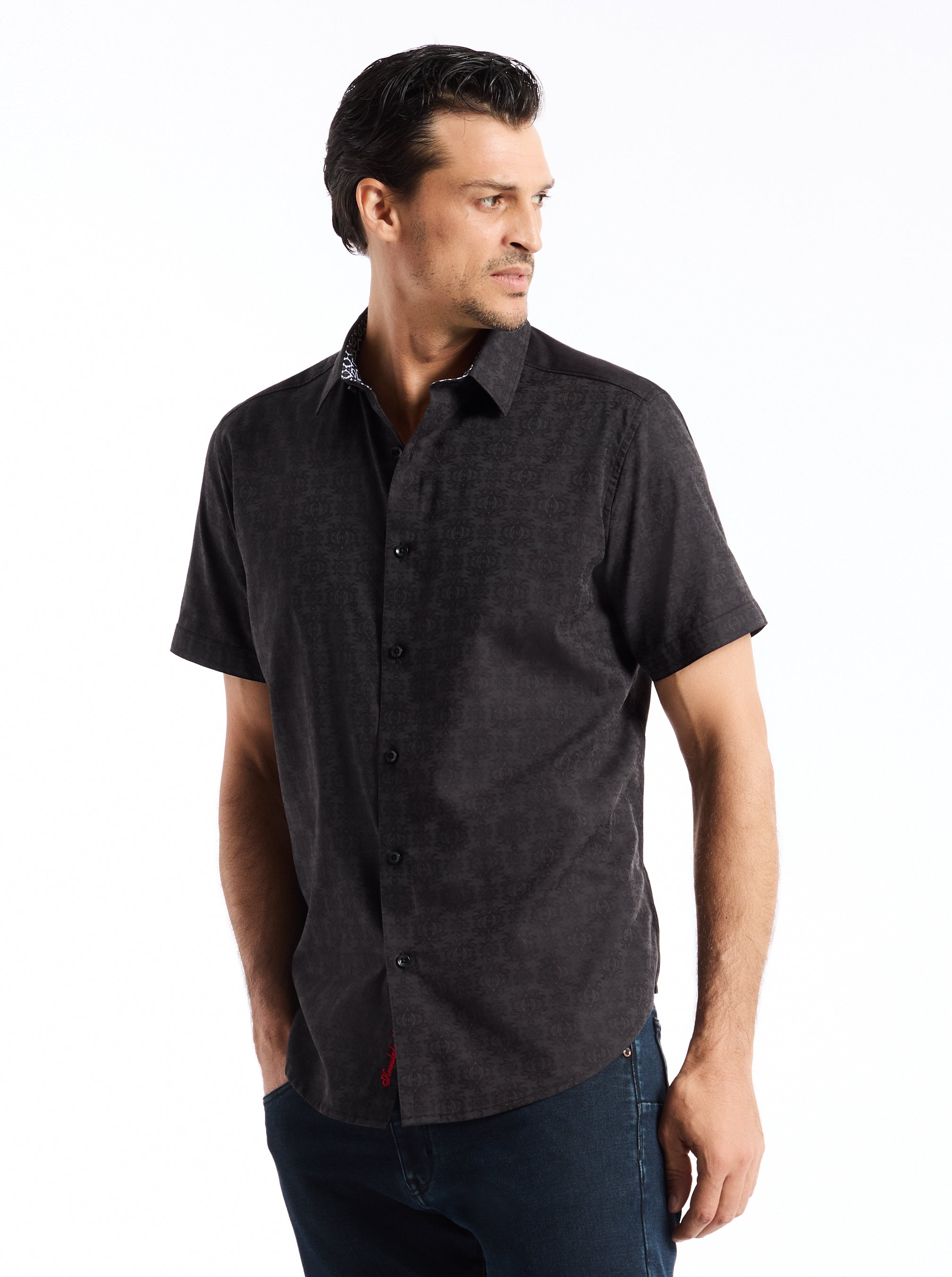 STELLMAN SHORT SLEEVE BUTTON DOWN SHIRT
