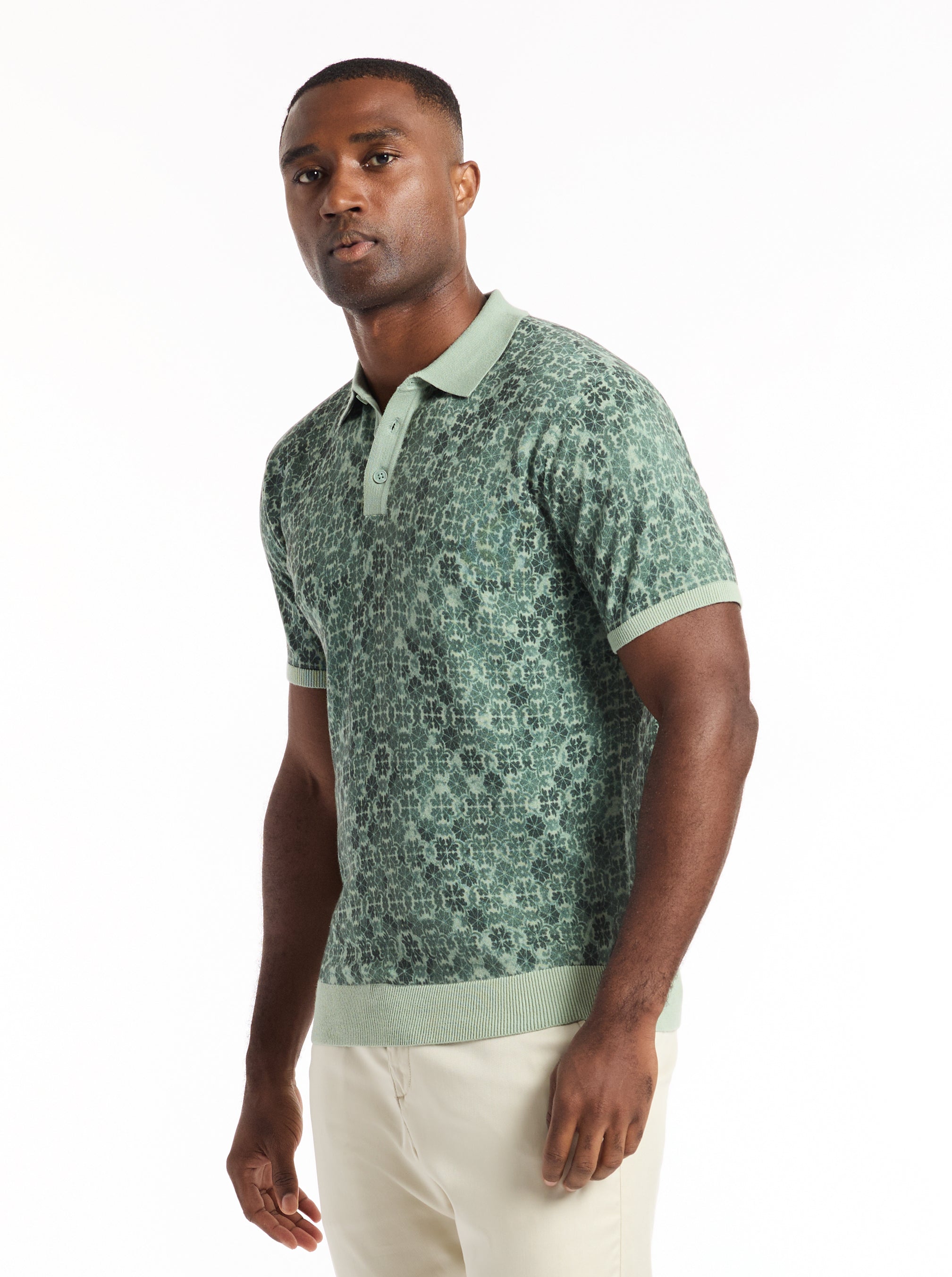VESEY SHORT SLEEVE SWEATER POLO