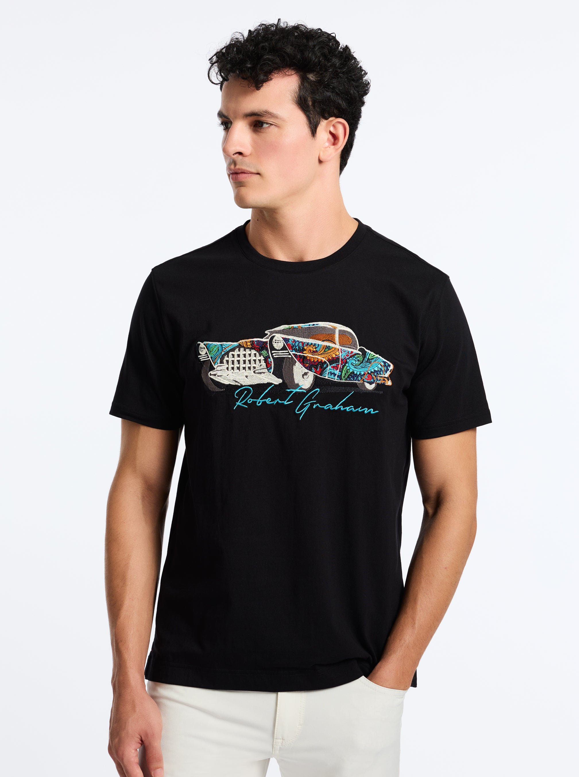VINTAGE CAR SHORT SLEEVE T-SHIRT