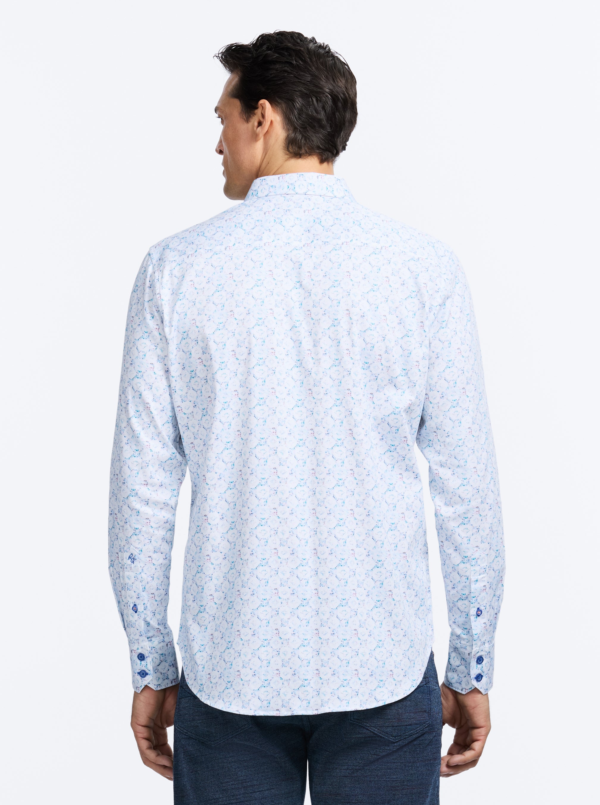 BRAMSTON LONG SLEEVE BUTTON DOWN SHIRT