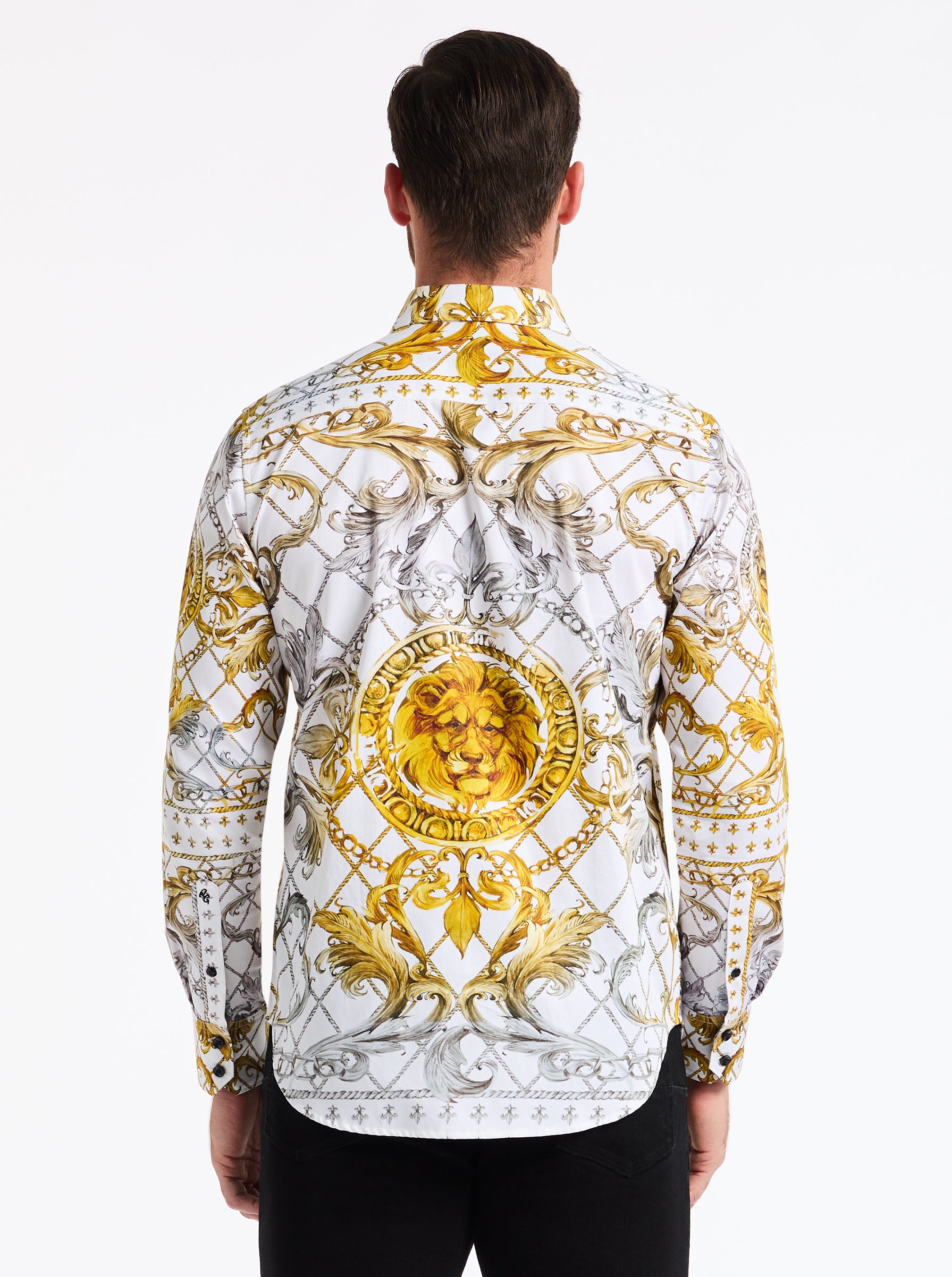 DIONYSIAN LONG SLEEVE BUTTON DOWN SHIRT