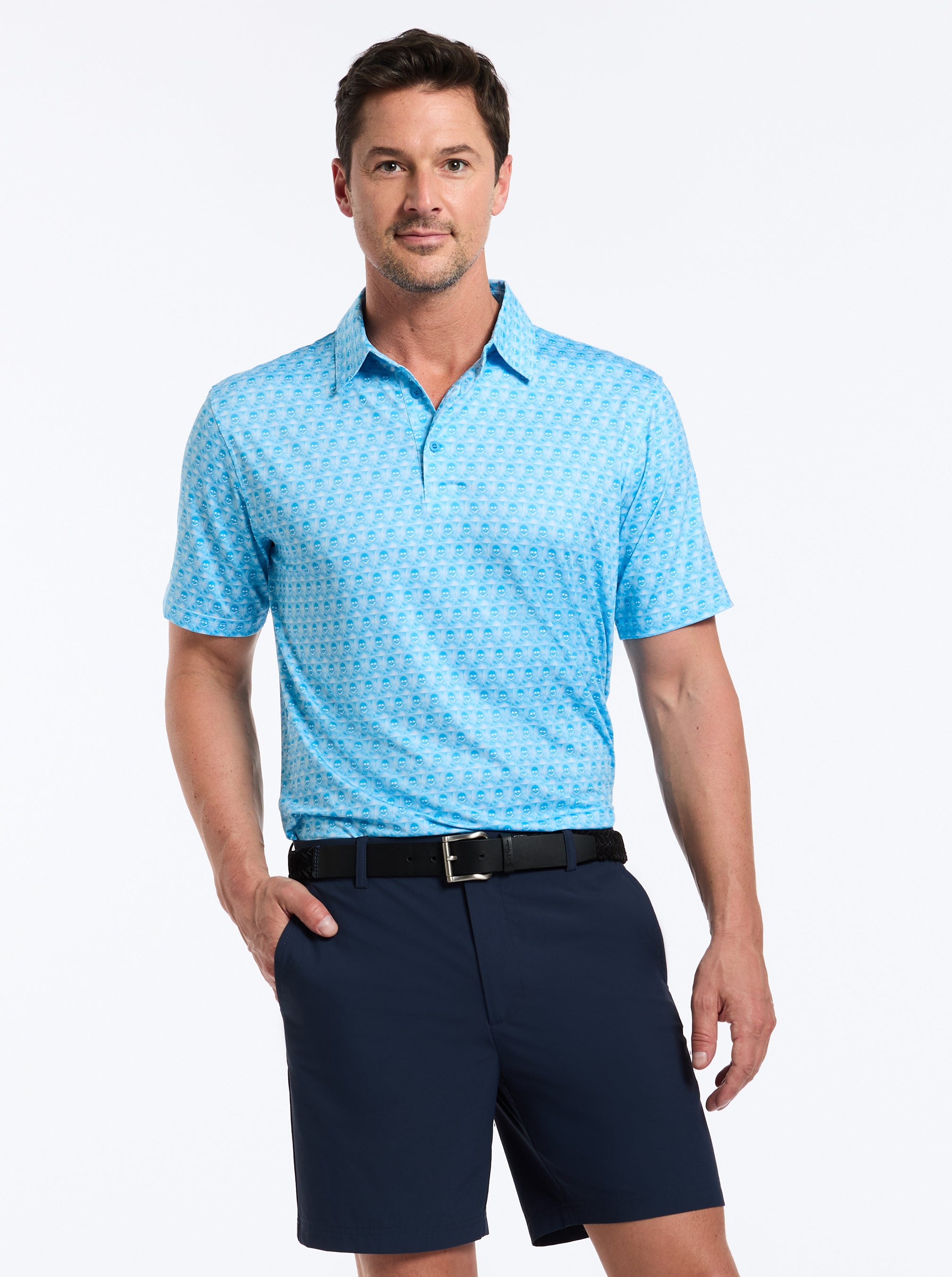 SKULL SWING SHORT SLEEVE POLO