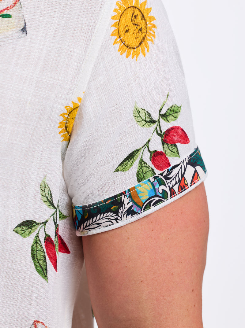 MEZCAL SHORT SLEEVE BUTTON DOWN SHIRT