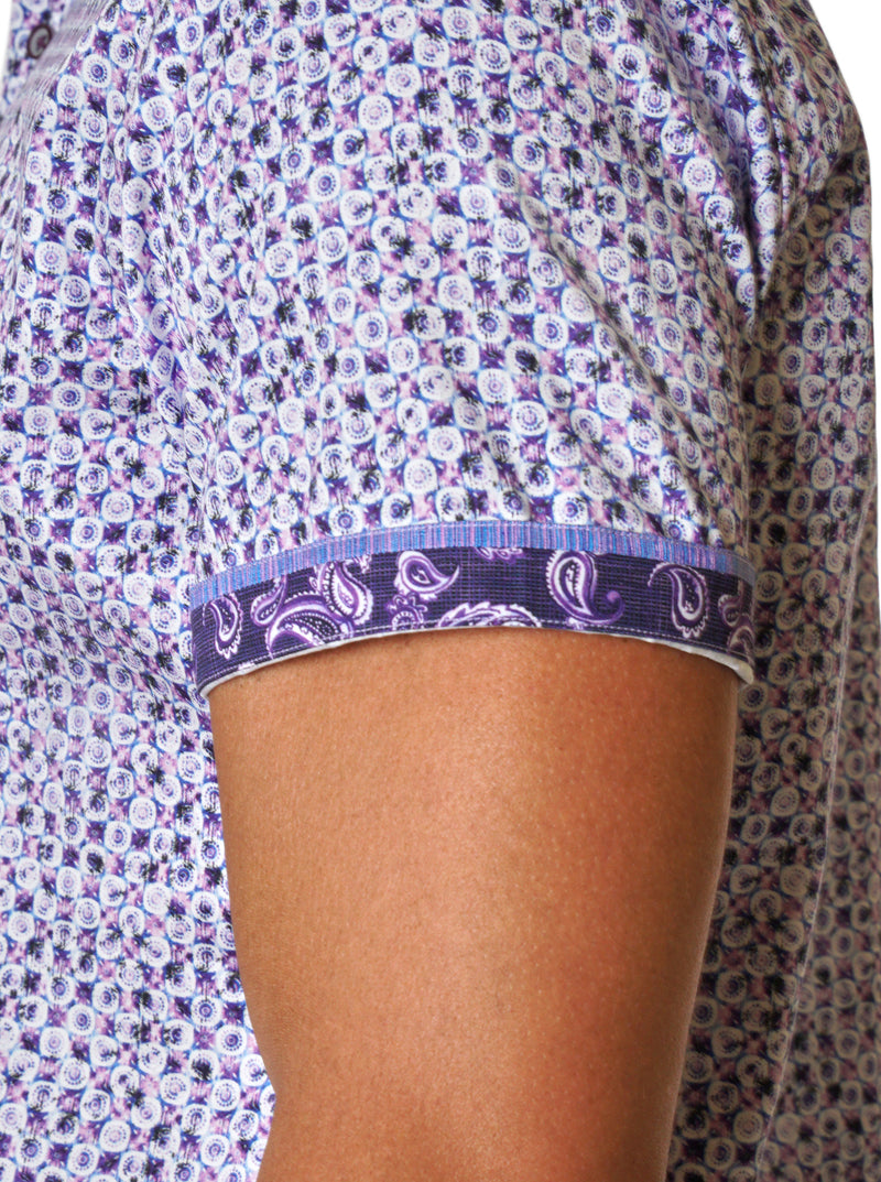 ATKINS SHORT SLEEVE BUTTON DOWN SHIRT