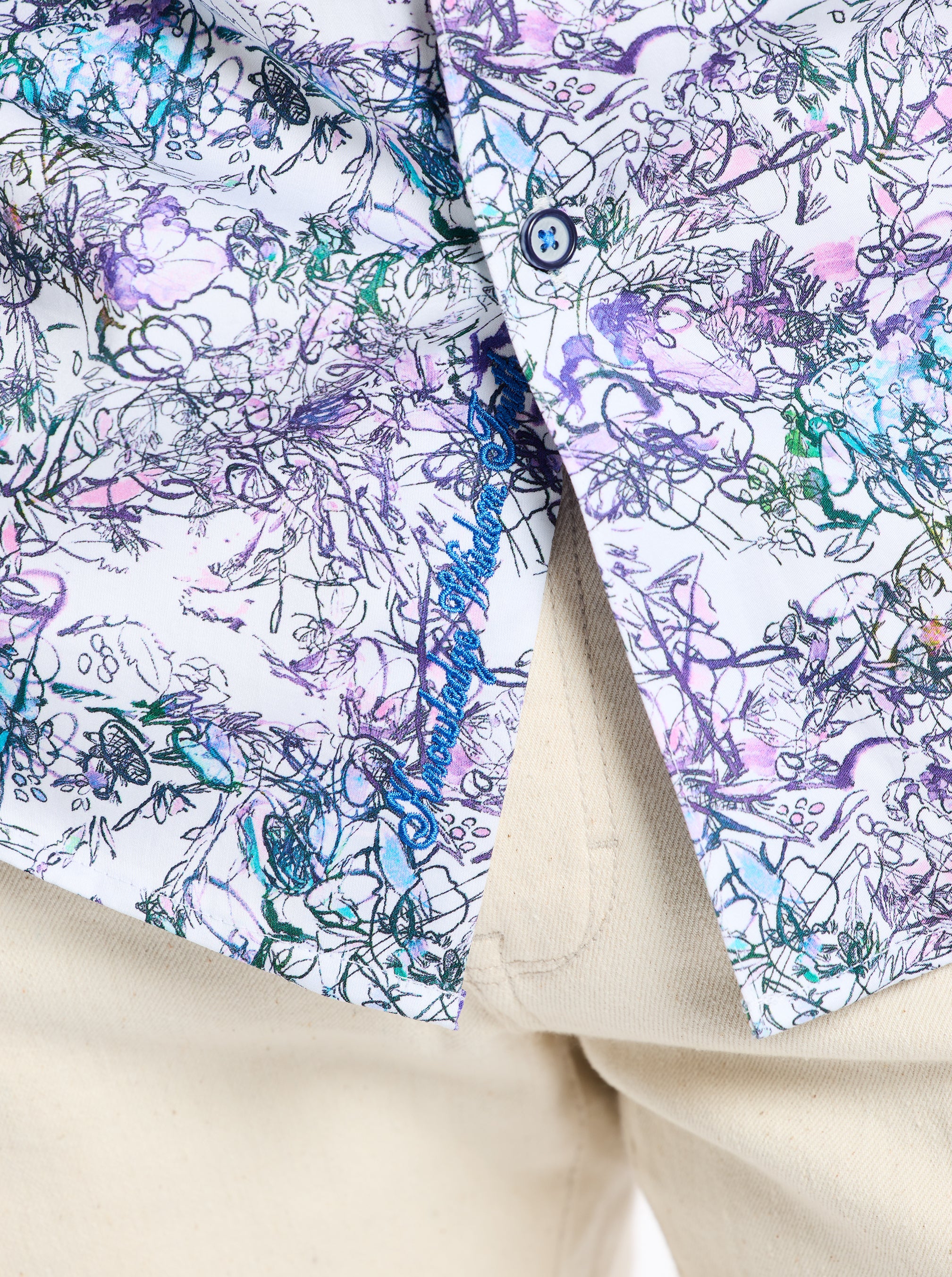 CRAWFORD SHORT SLEEVE BUTTON DOWN SHIRT