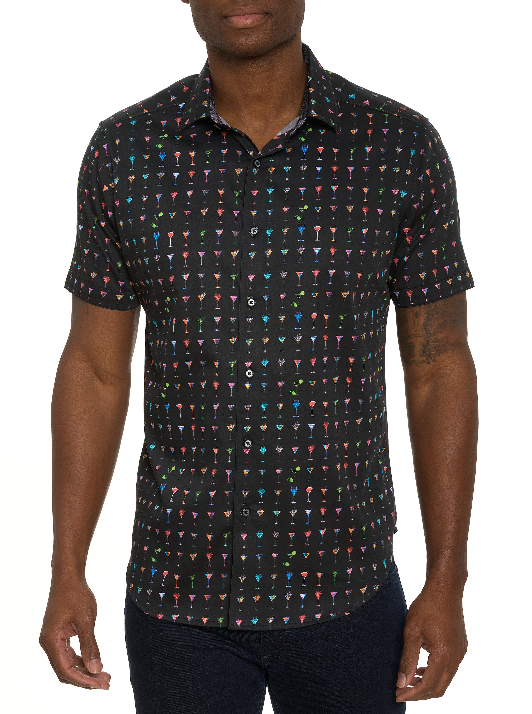 THE MARTINI SHORT SLEEVE BUTTON DOWN SHIRT