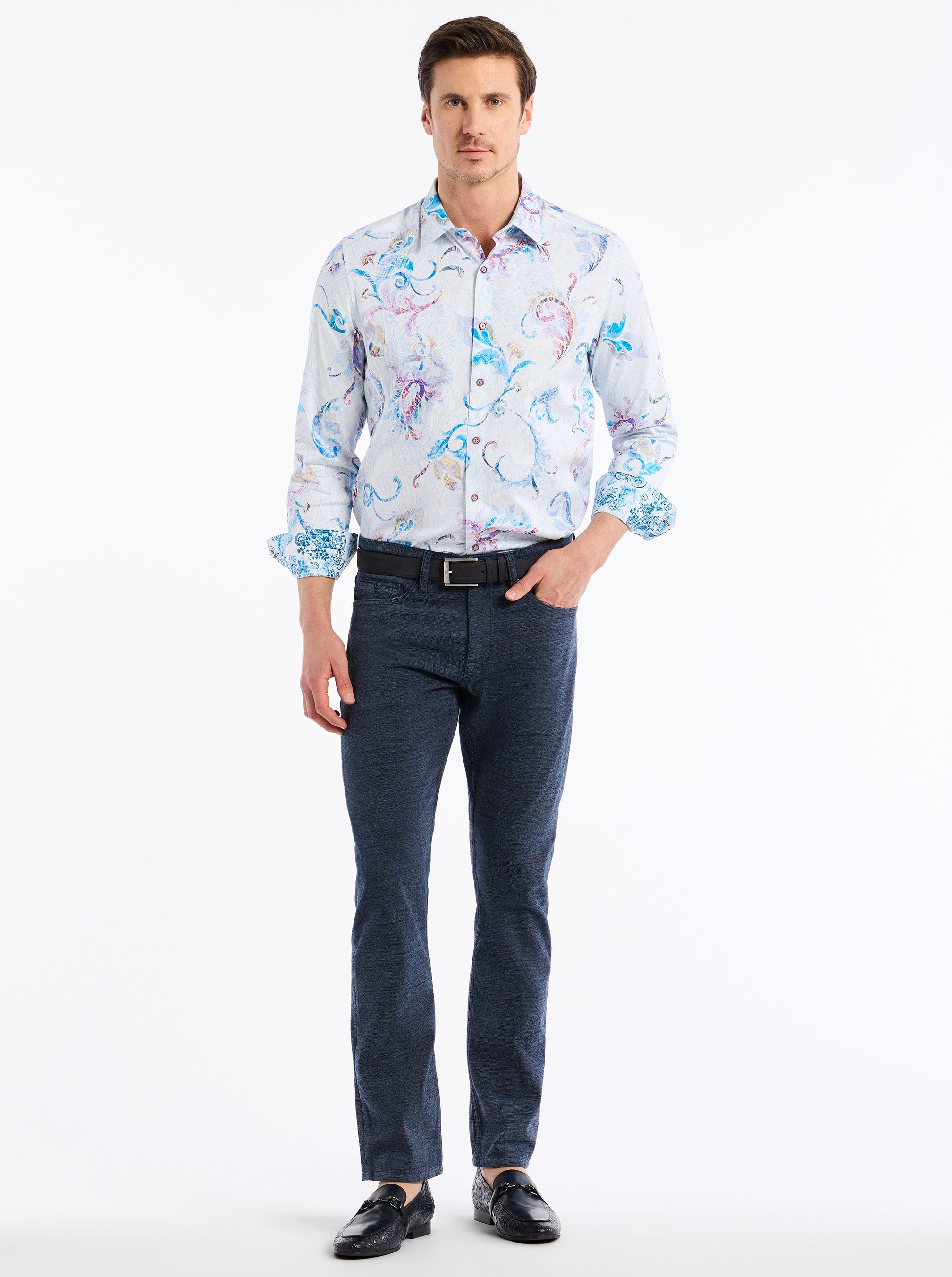 TILDEN LONG SLEEVE BUTTON DOWN SHIRT