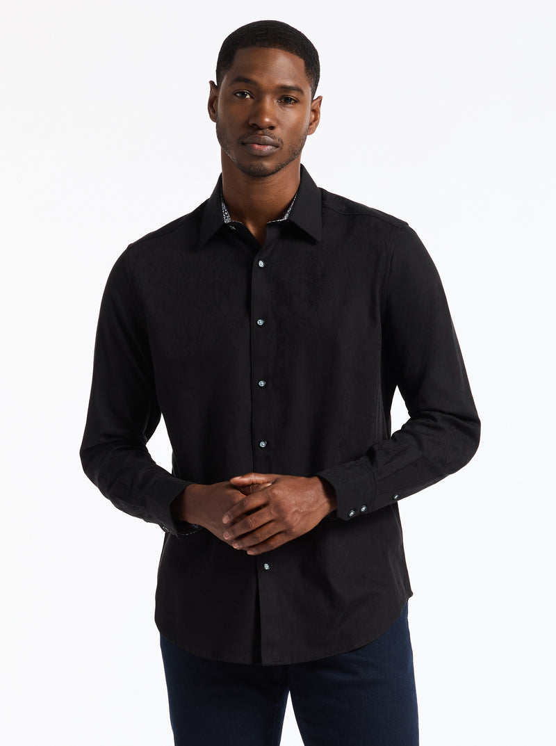 HIGHLAND LONG SLEEVE BUTTON DOWN SHIRT TALL