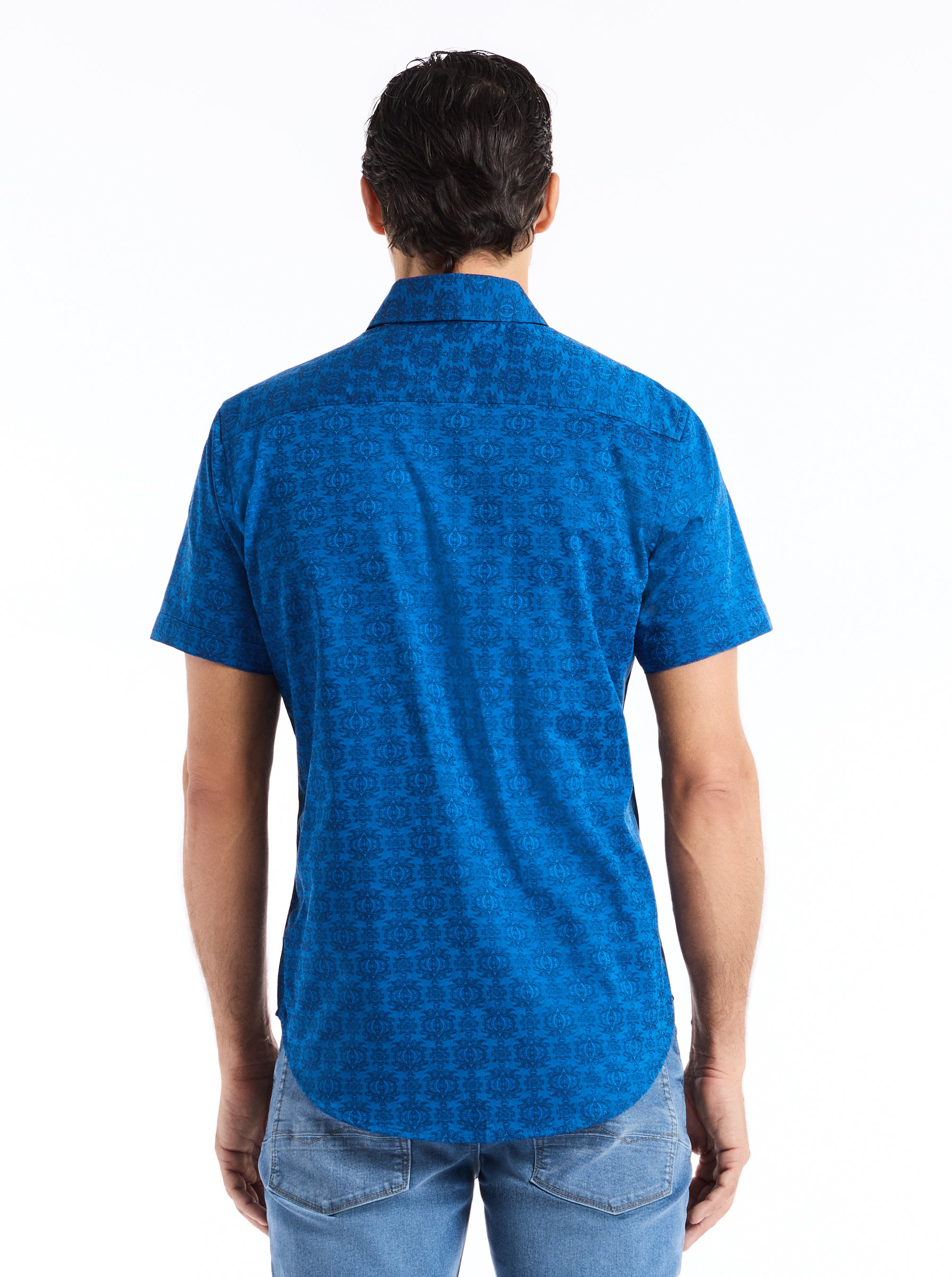 STELLMAN SHORT SLEEVE BUTTON DOWN SHIRT
