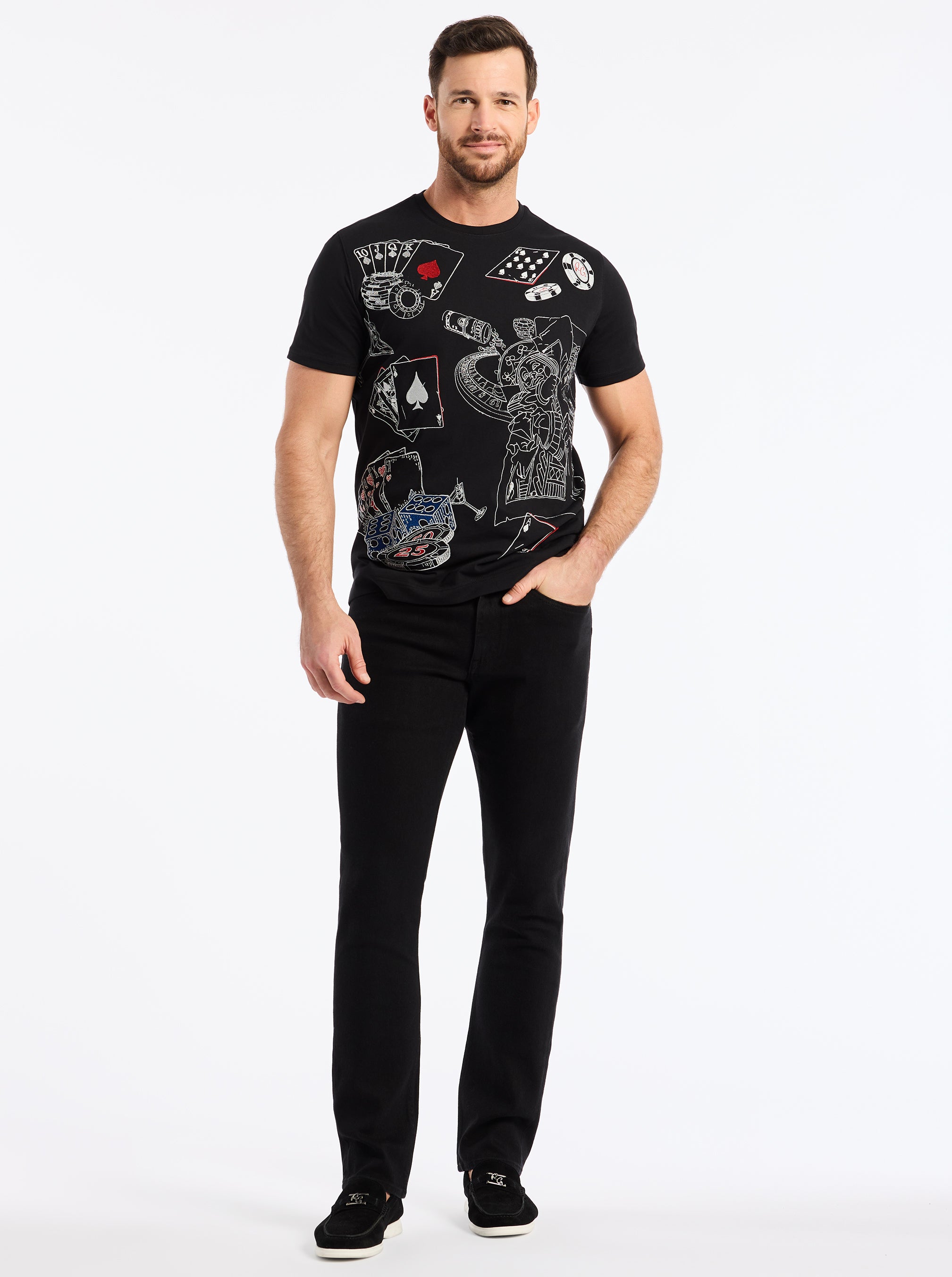 LUCKY ROLL SHORT SLEEVE T-SHIRT