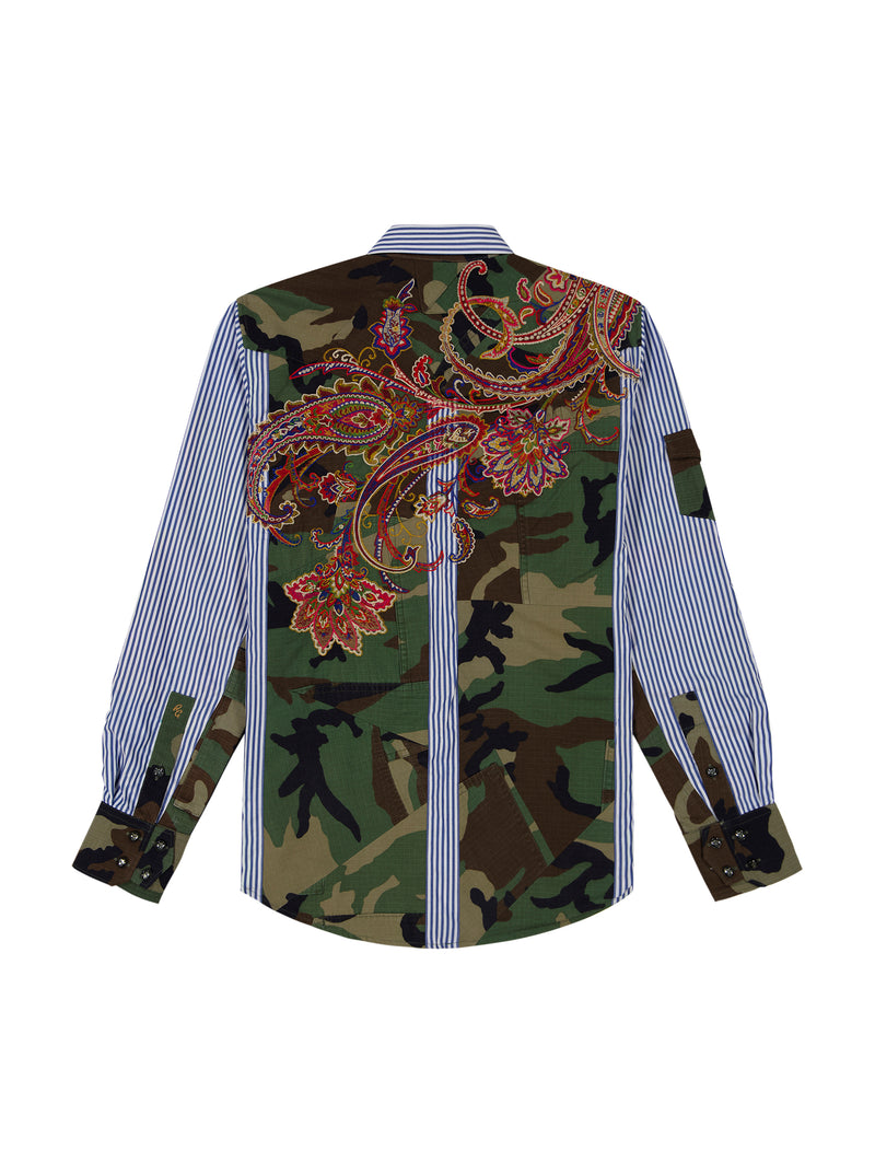 LIMITED EDITION THE LOVE & PEACE LONG SLEEVE BUTTON SHIRT