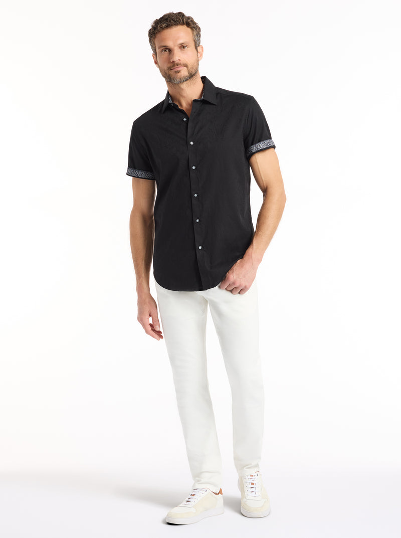 HIGHLAND SHORT SLEEVE BUTTON DOWN SHIRT