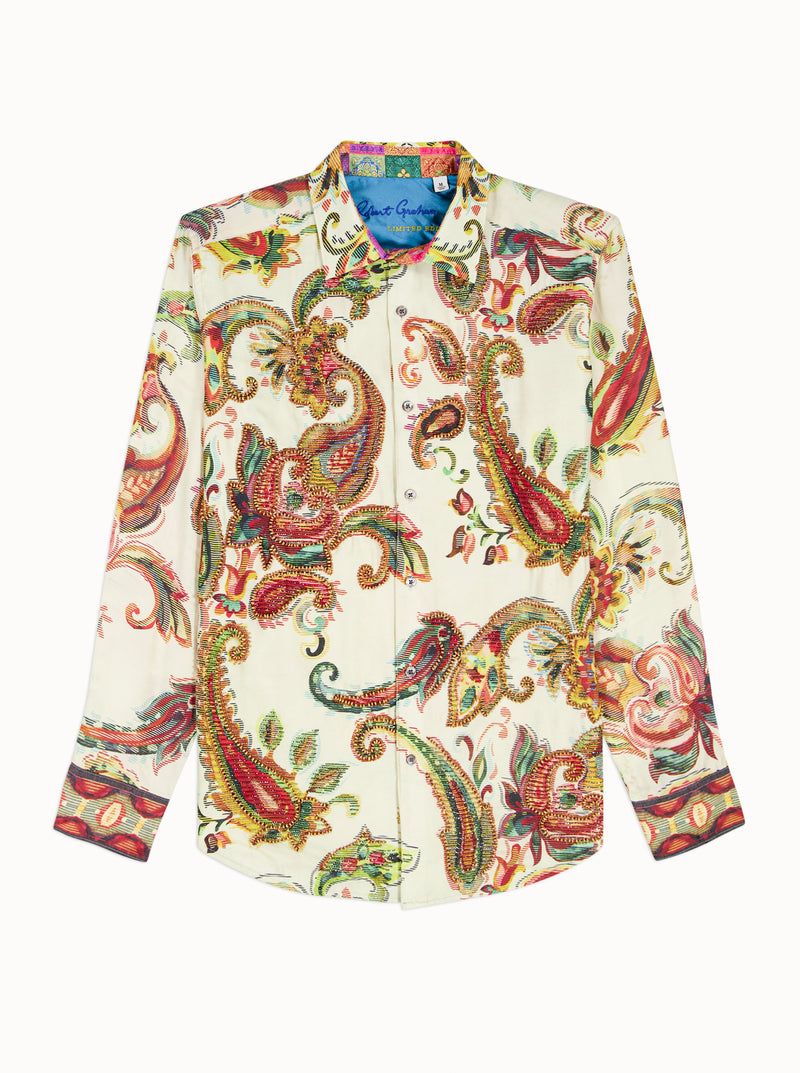 LIMITED EDITION BOCA DREAMS LONG SLEEVE BUTTON DOWN SHIRT