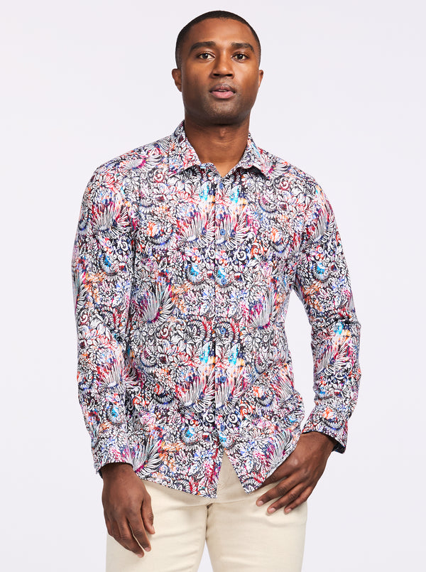 ALAN LONG SLEEVE BUTTON DOWN SHIRT