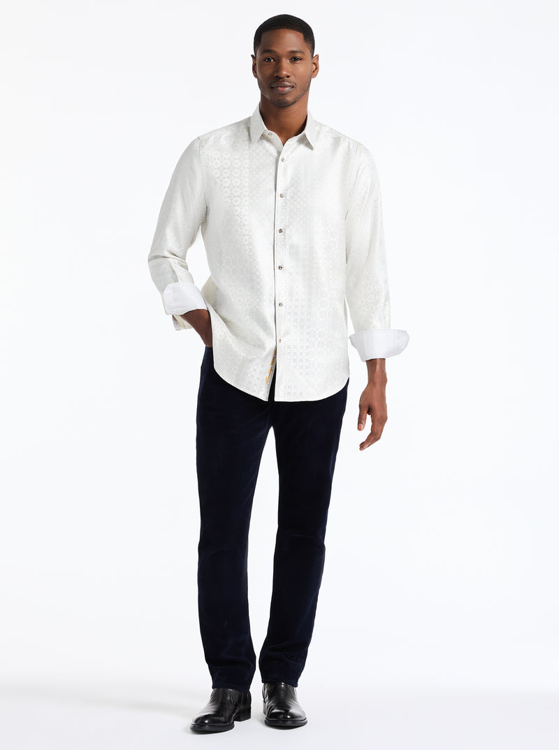 LIMITED EDITION NOBLE TOUCH LONG SLEEVE BUTTON DOWN SHIRT