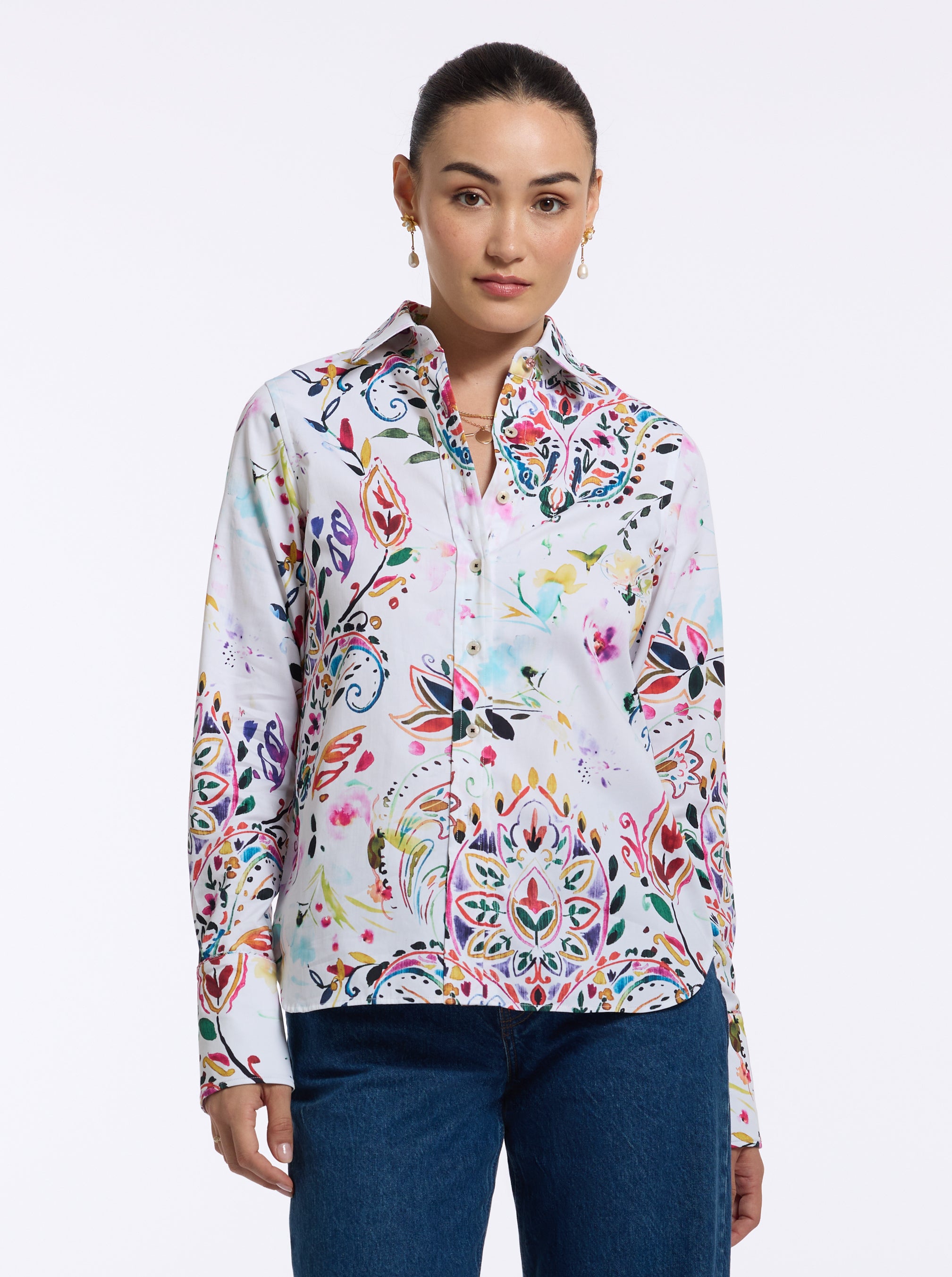 PRISCILLA LONG SLEEVE SHIRT
