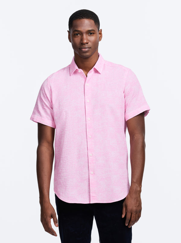 REID SHORT SLEEVE BUTTON DOWN SHIRT