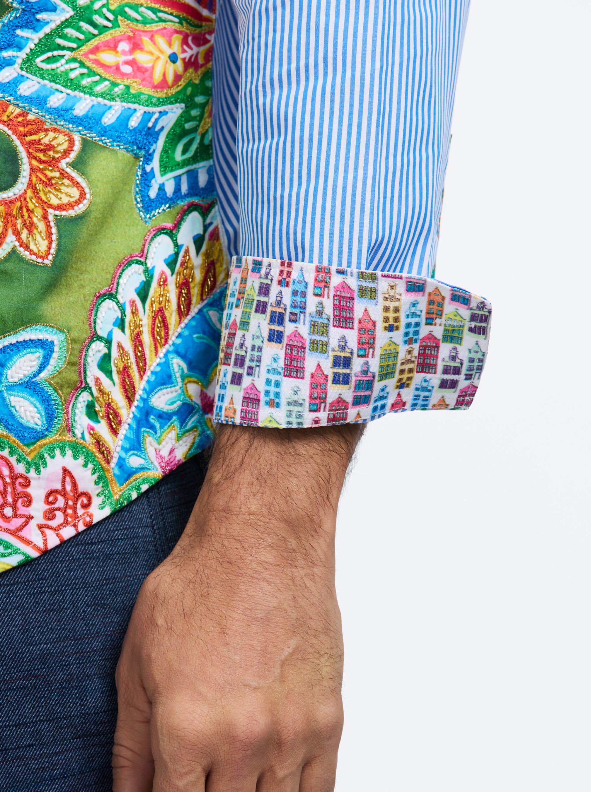 LIMITED EDITION KALEIDESCOPE LONG SLEEVE BUTTON DOWN