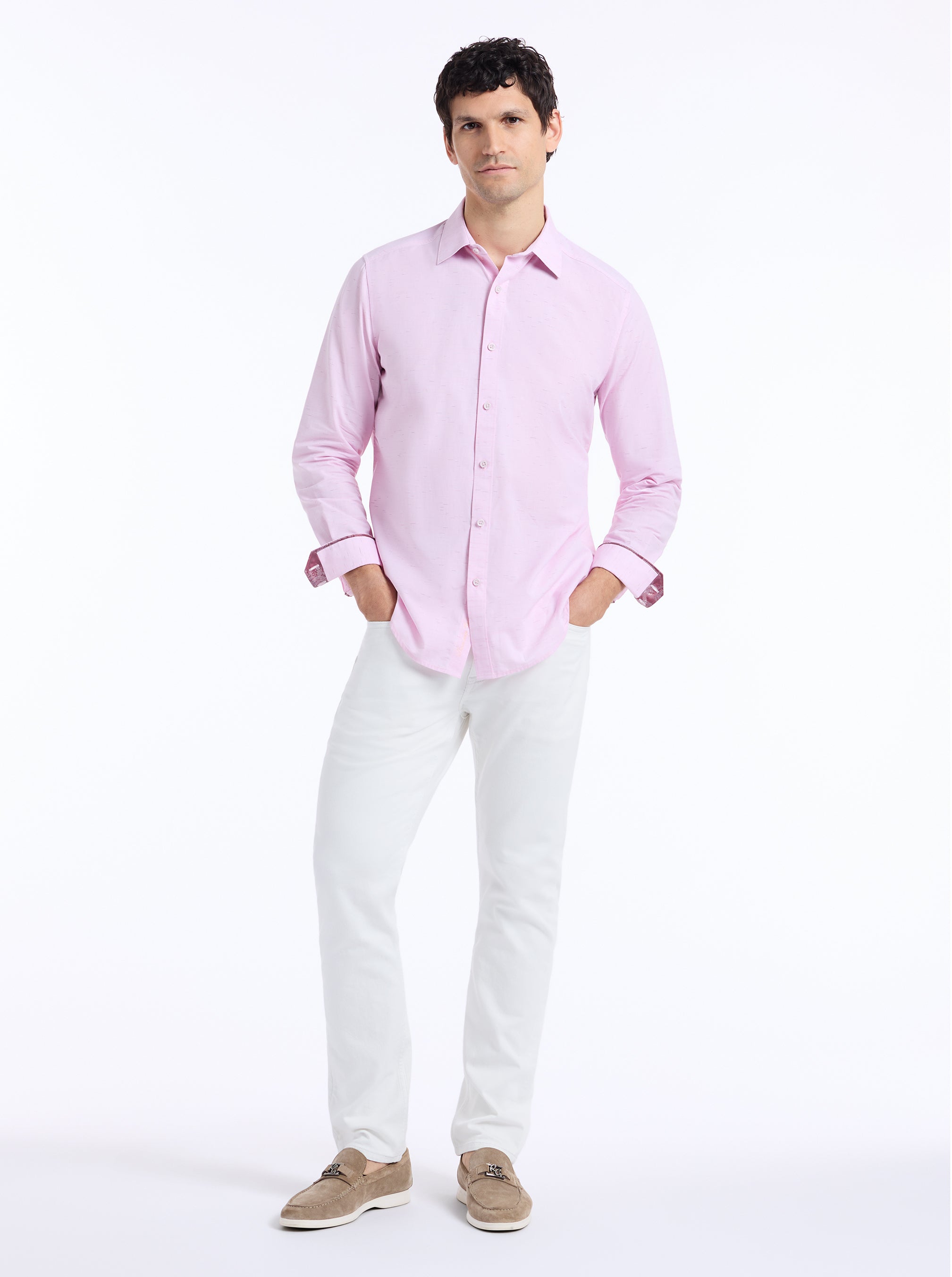 AVONDALE LONG SLEEVE BUTTON DOWN SHIRT