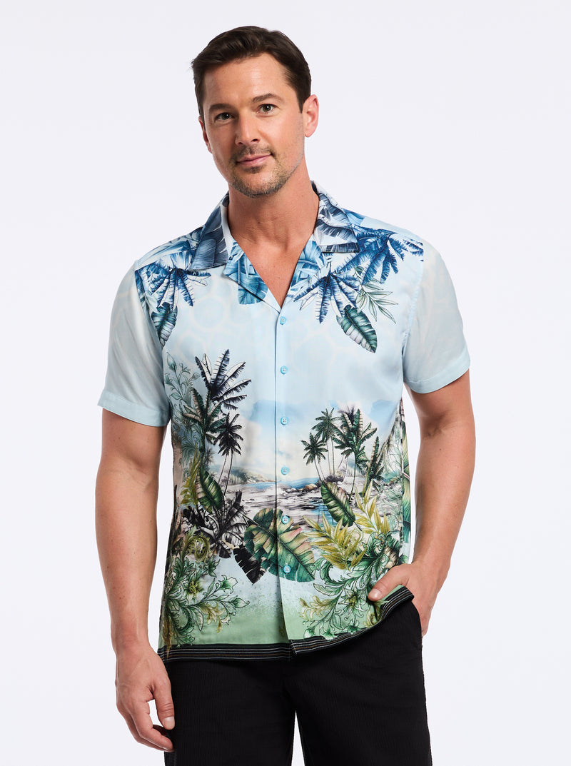 SAHARA SHORT SLEEVE BUTTON DOWN SHIRT
