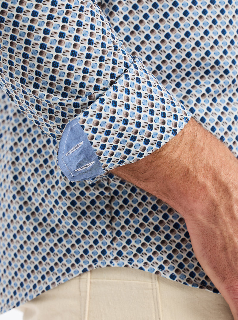COOPER LONG SLEEVE BUTTON DOWN SHIRT
