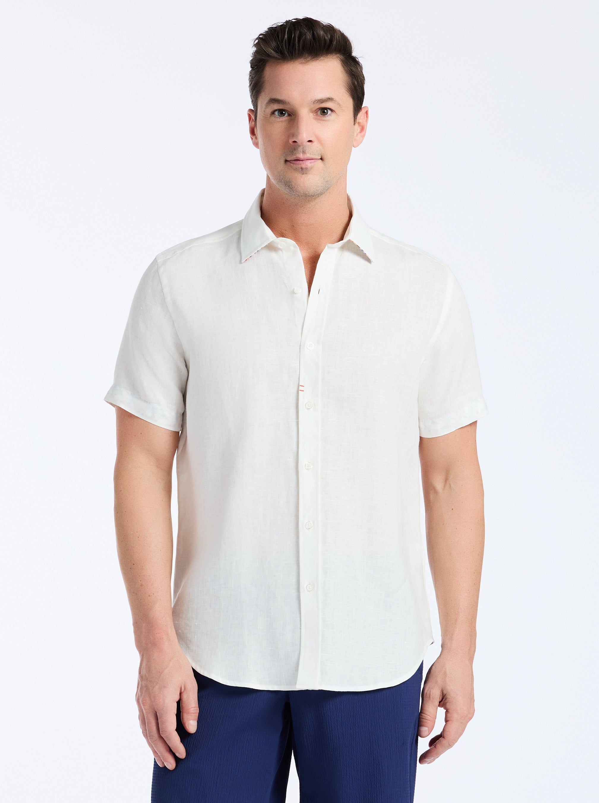 WENLOCK SHORT SLEEVE BUTTON DOWN SHIRT