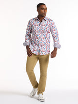 NATE LONG SLEEVE BUTTON DOWN SHIRT