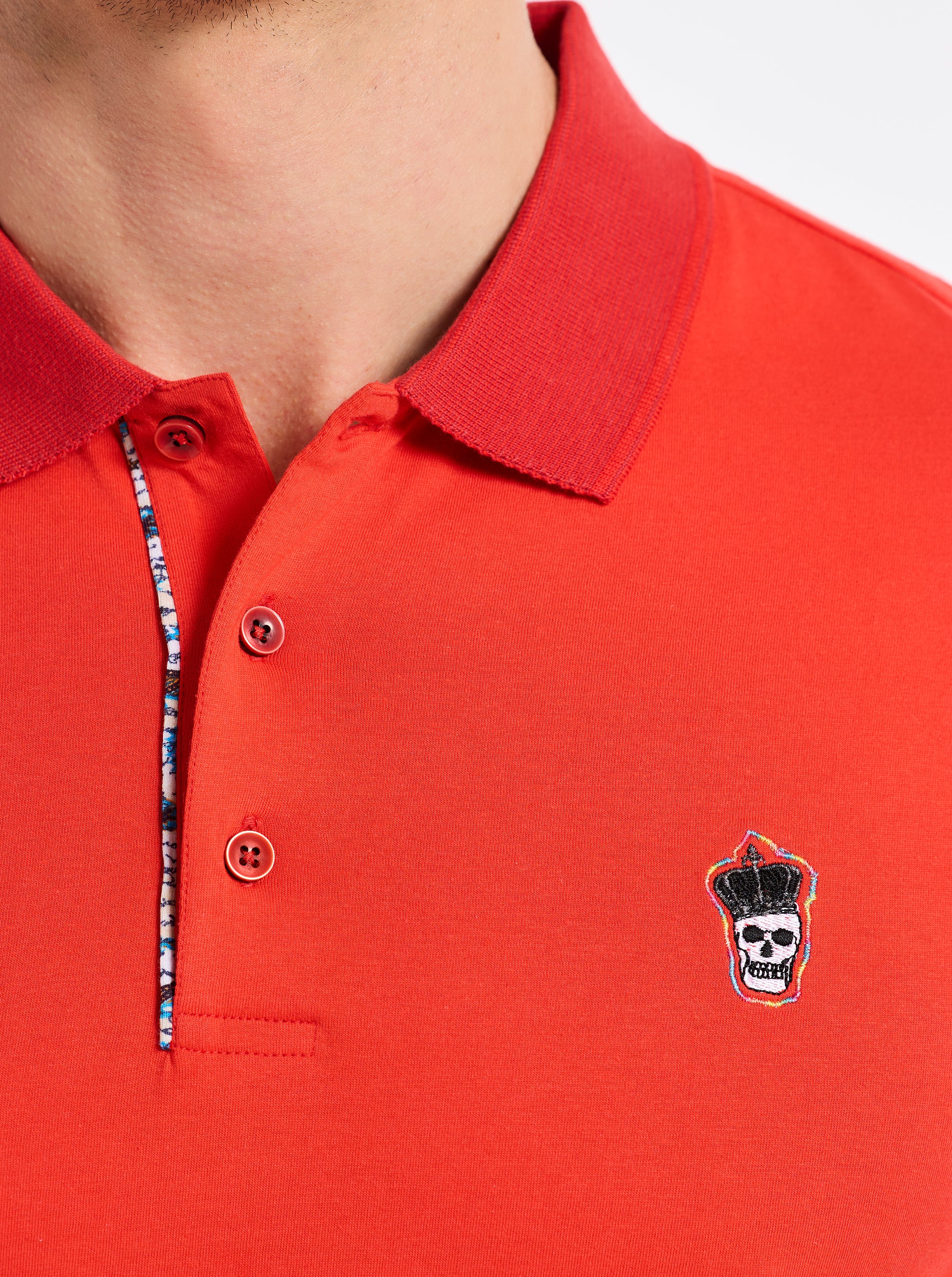 LUCIFER SHORT SLEEVE POLO