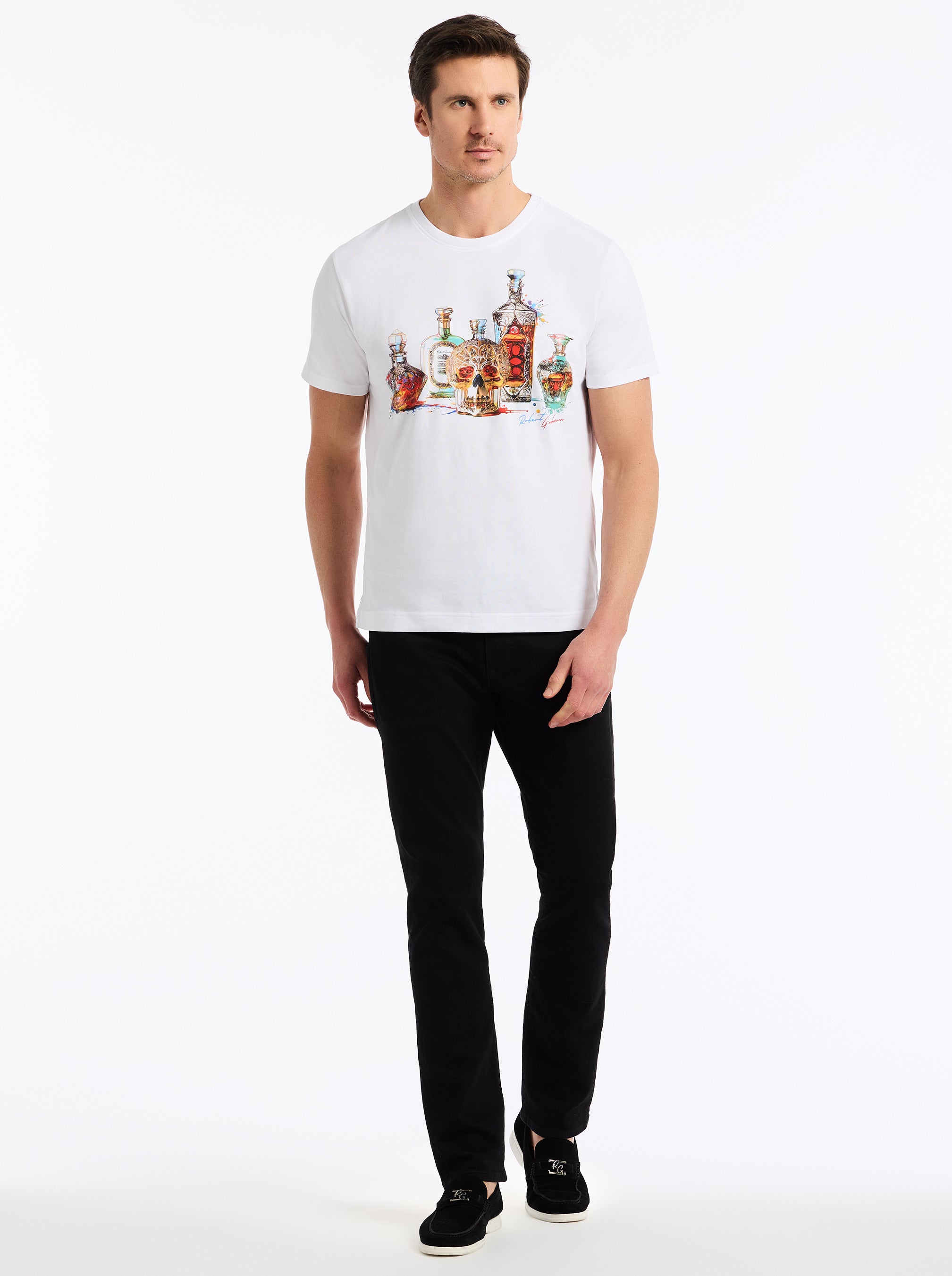 LIQUID SKULL SHORT SLEEVE T-SHIRT