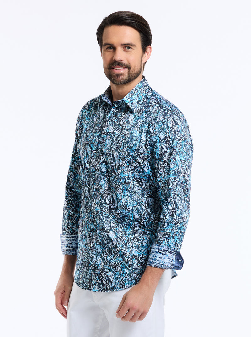 ATWELL LONG SLEEVE BUTTON DOWN SHIRT