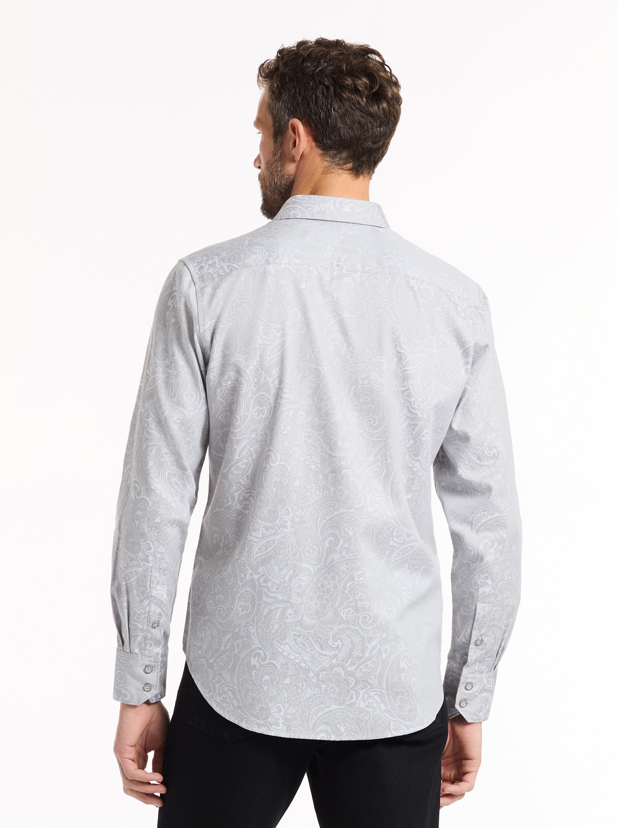 HUDSON LONG SLEEVE BUTTON DOWN SHIRT