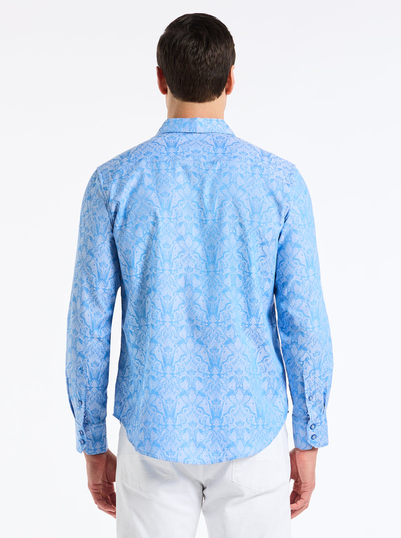 HIGHLAND LONG SLEEVE BUTTON DOWN SHIRT TALL