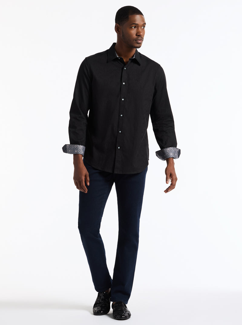 HIGHLAND LONG SLEEVE BUTTON DOWN SHIRT TALL