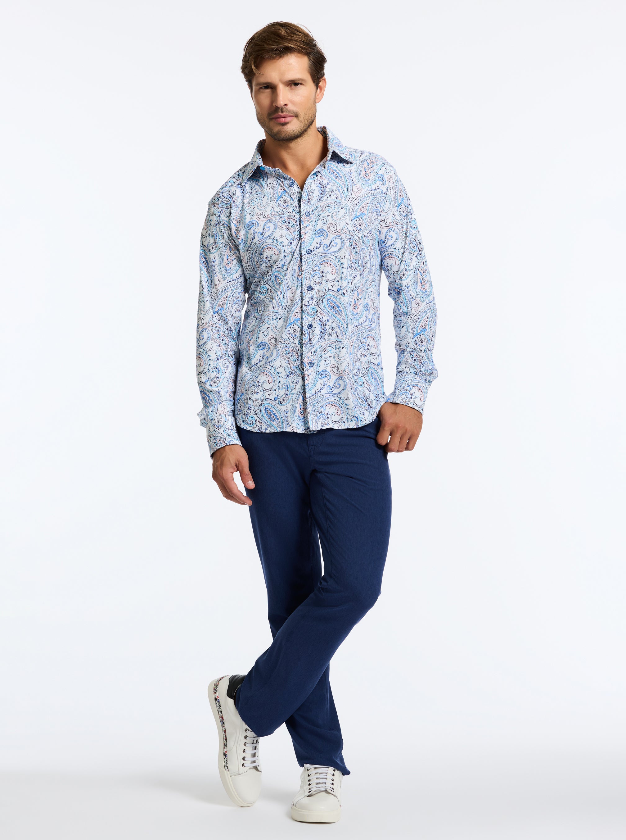 MUIR LONG SLEEVE BUTTON DOWN SHIRT BIG
