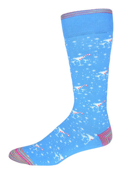 CANDY CANE TWIST MENS SOCKS