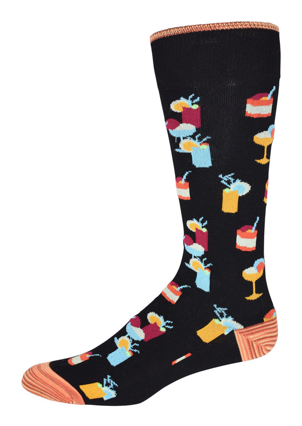 COCKTAIL HOUR MENS KNIT SOCKS