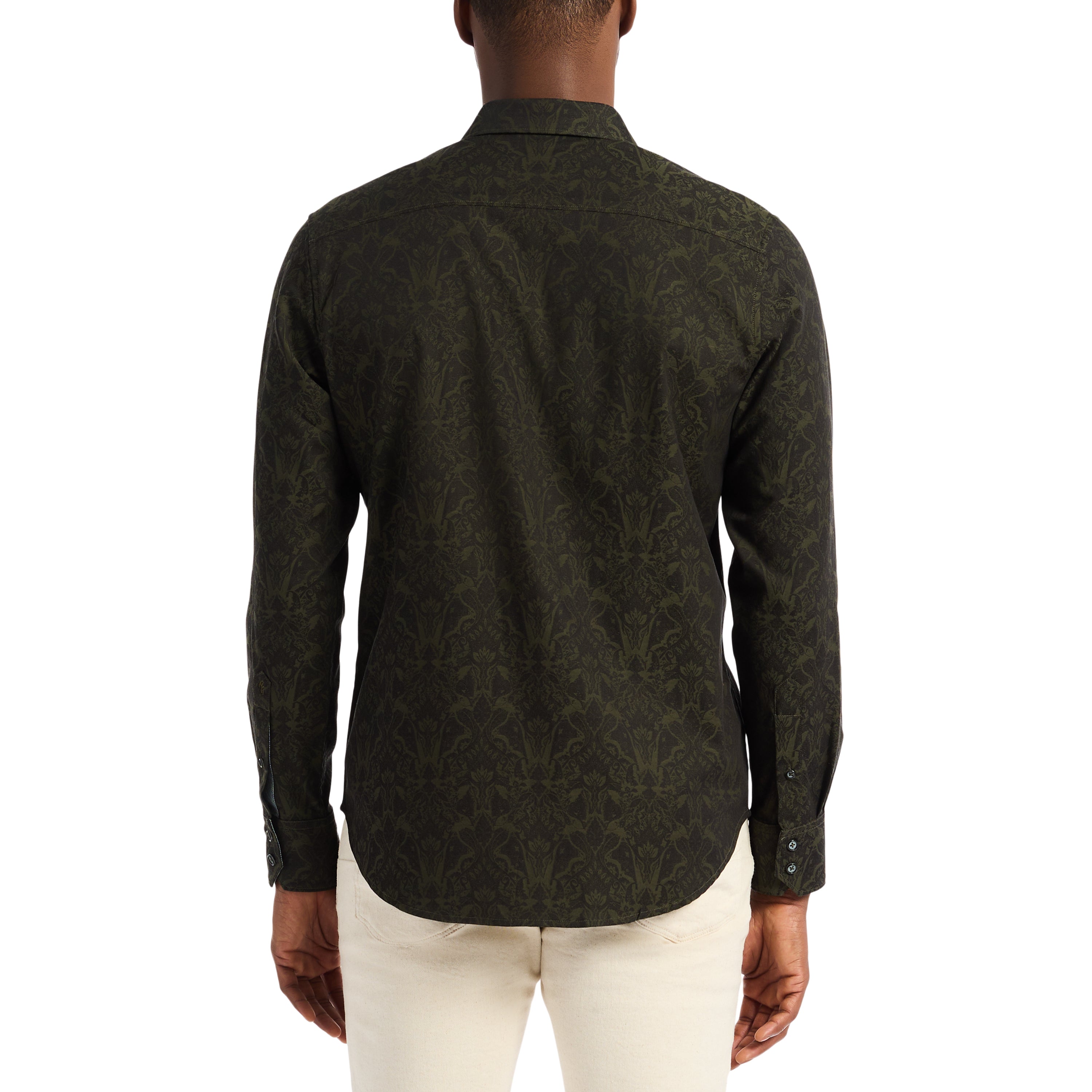 HIGHLAND LONG SLEEVE BUTTON DOWN SHIRT BIG