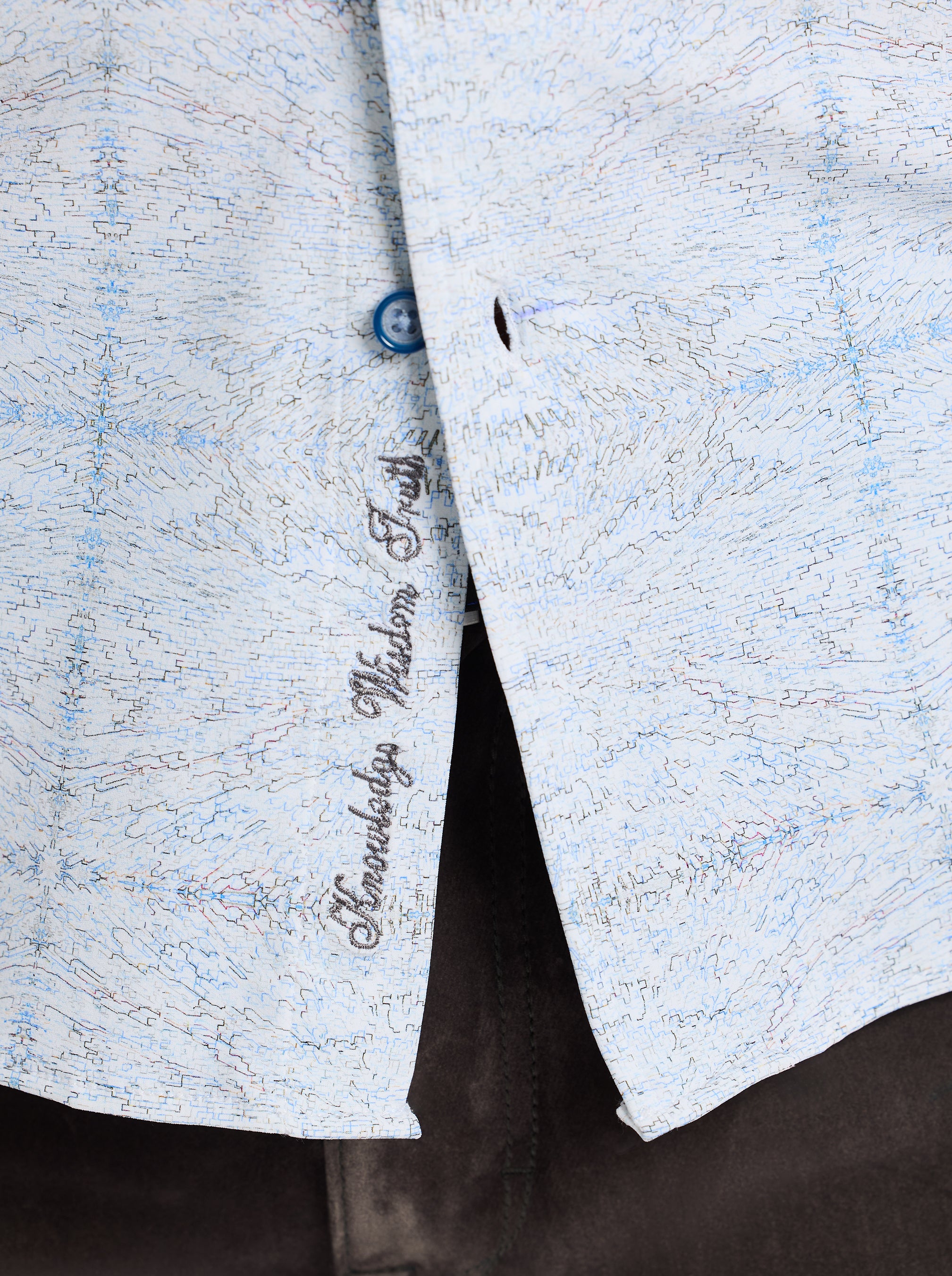 IRVING LONG SLEEVE BUTTON DOWN SHIRT