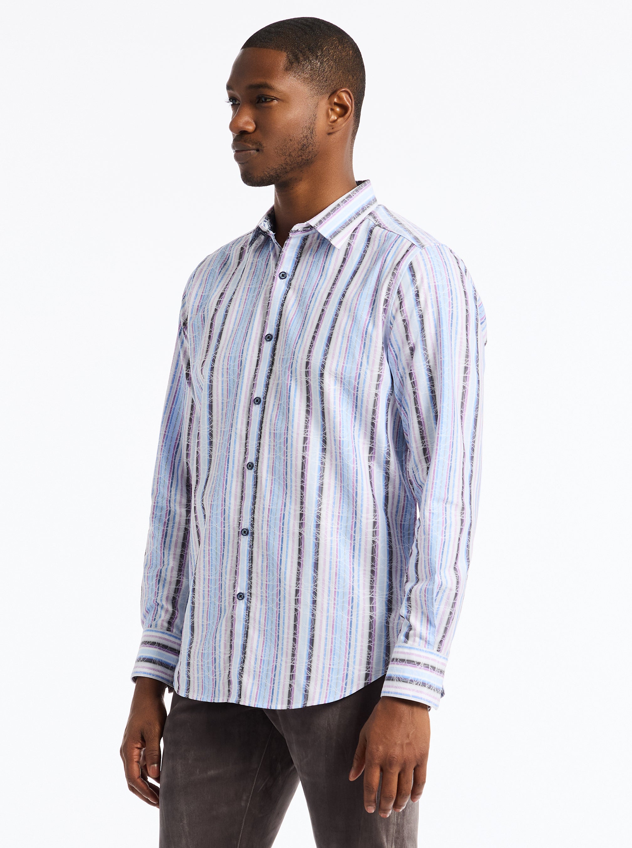 DRAKESWOOD LONG SLEEVE BUTTON DOWN SHIRT TALL