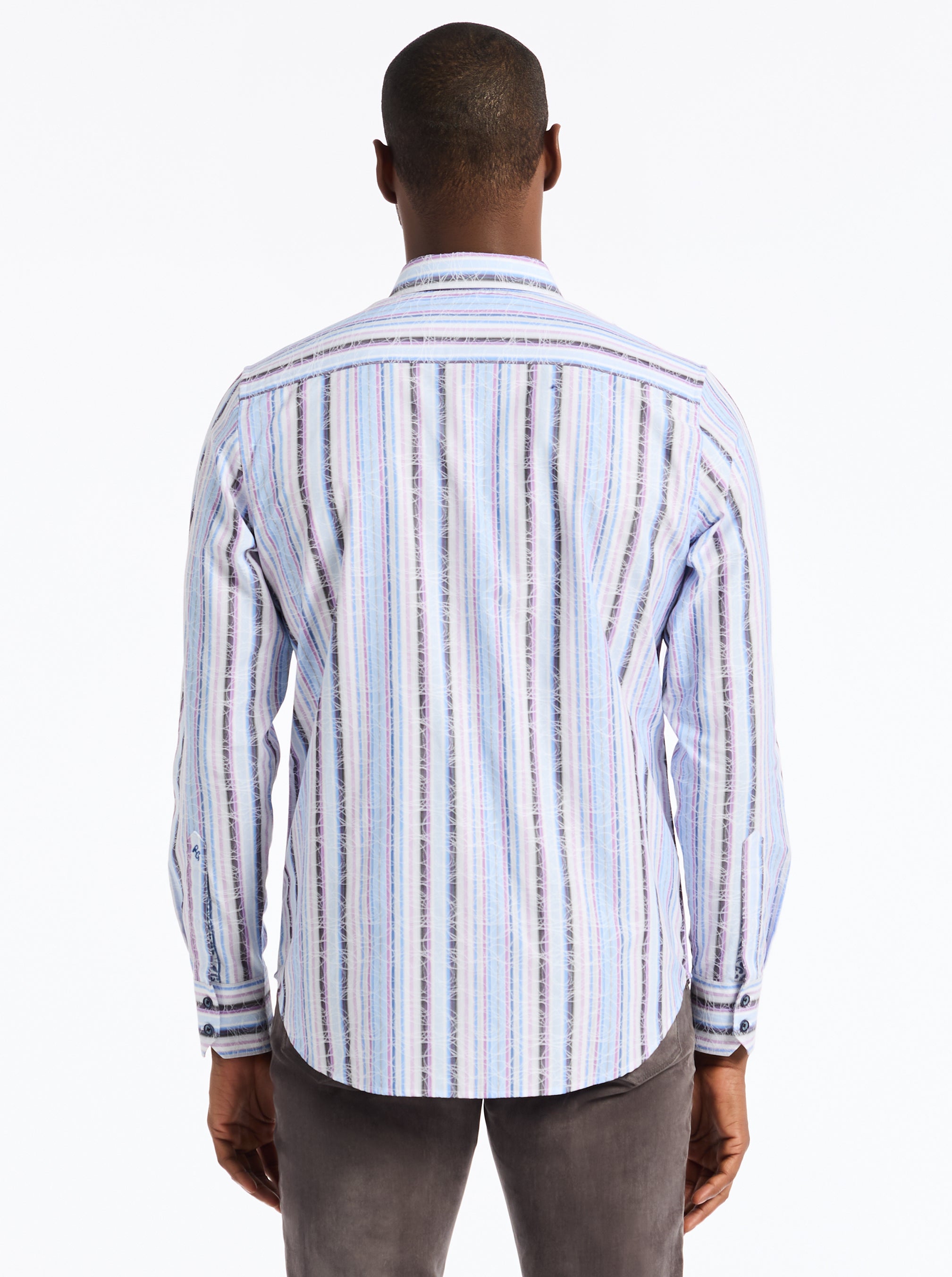 DRAKESWOOD LONG SLEEVE BUTTON DOWN SHIRT BIG