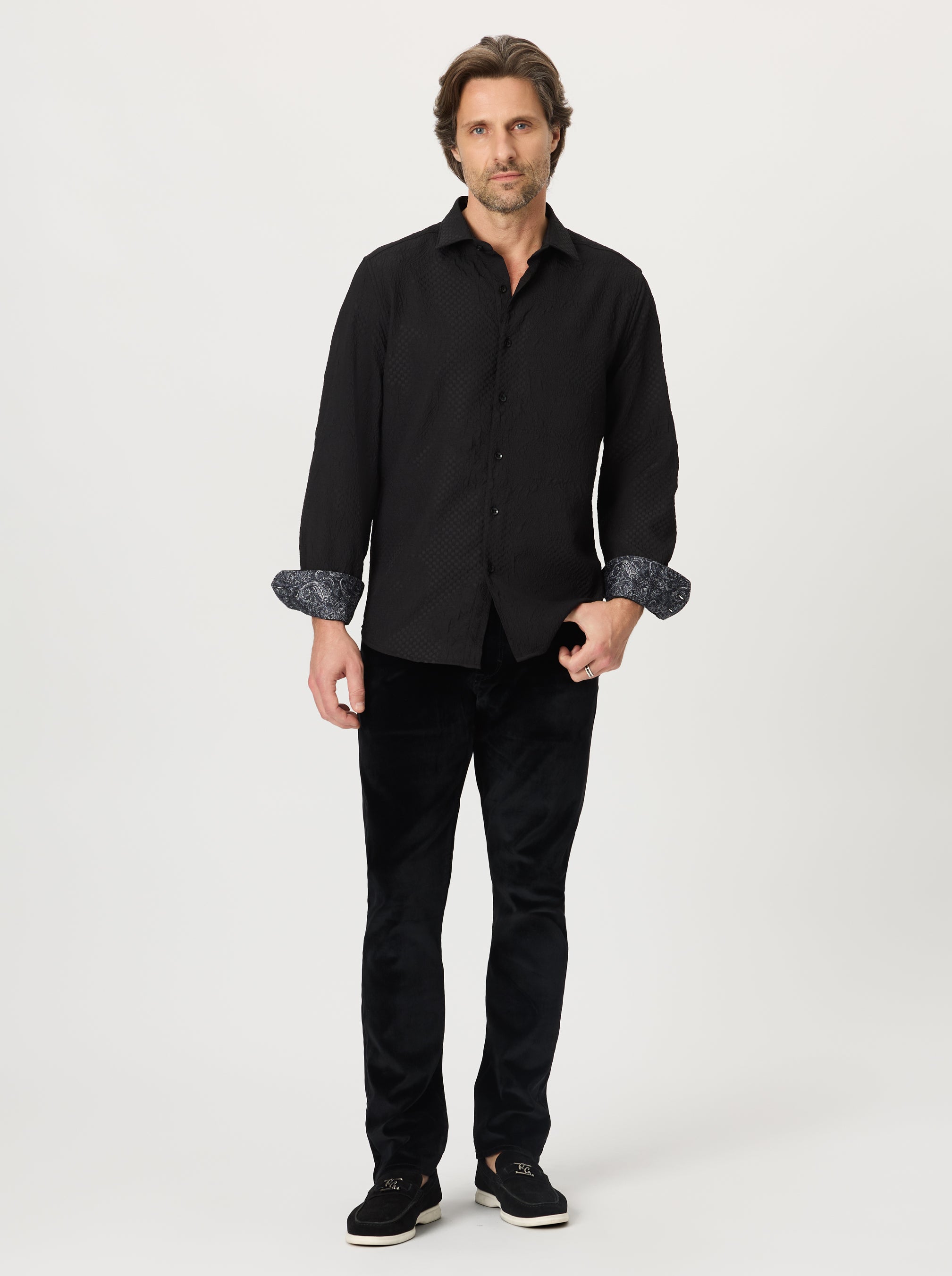DEVONSHIRE LONG SLEEVE BUTTON DOWN SHIRT