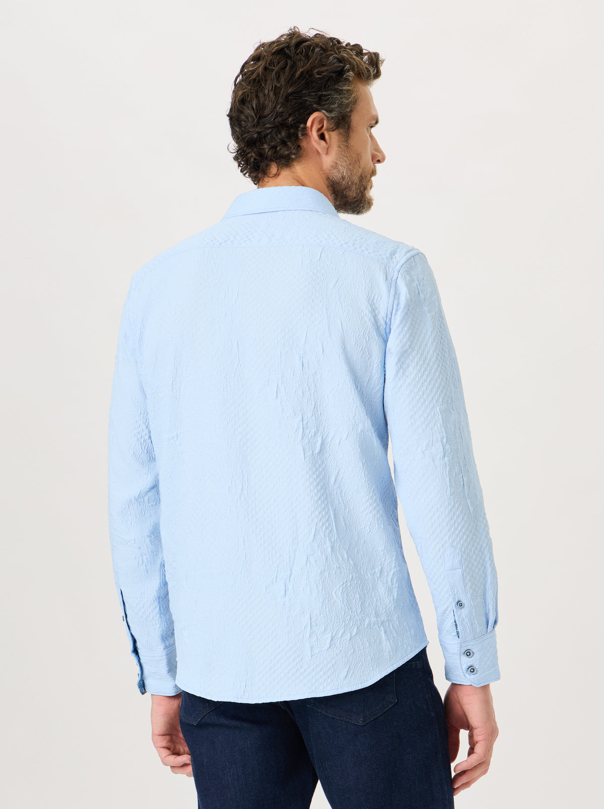 DEVONSHIRE LONG SLEEVE BUTTON DOWN SHIRT TALL